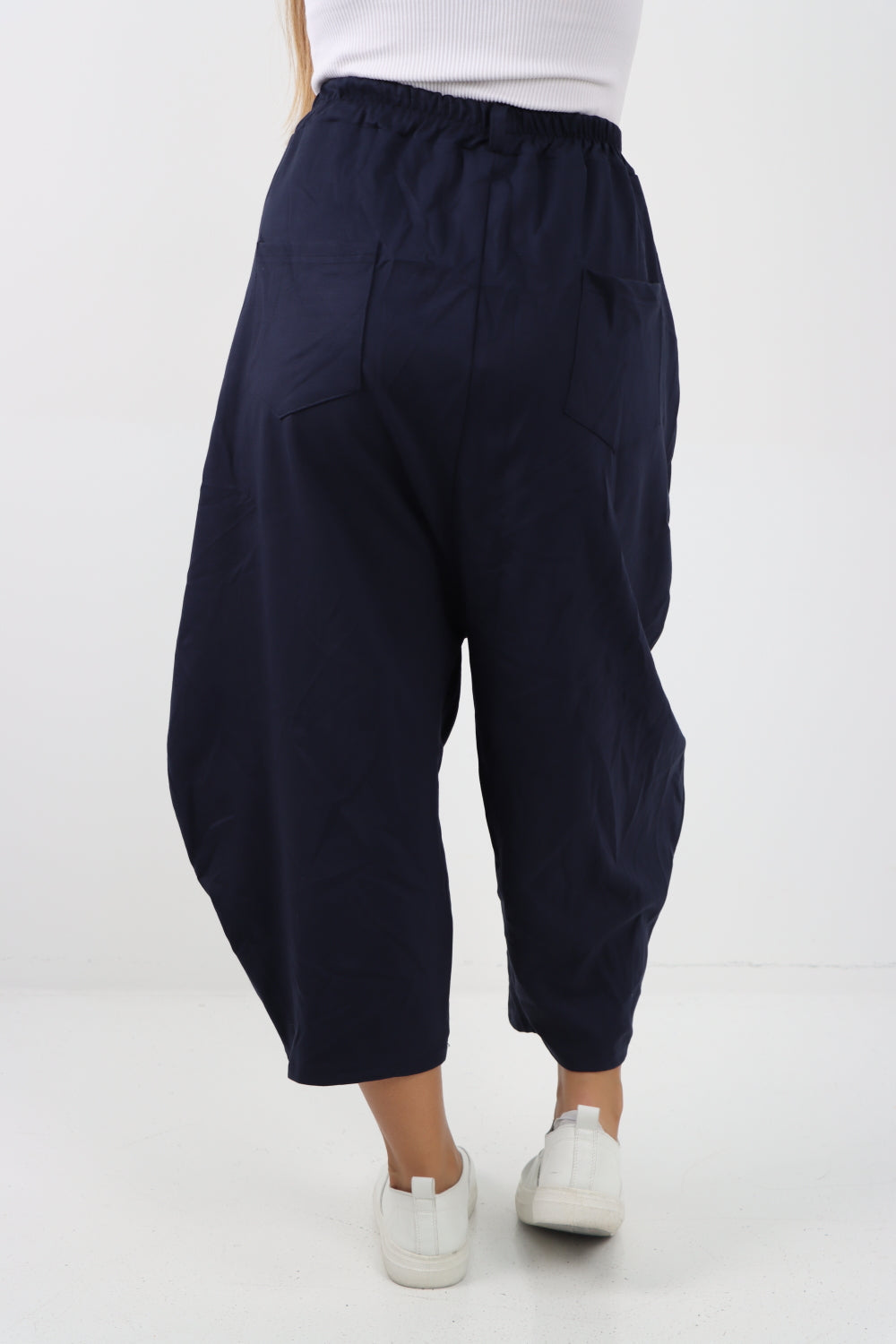 Italian Wide Leg Baggy Parachute Palazzo Trouser Trousers WearAll