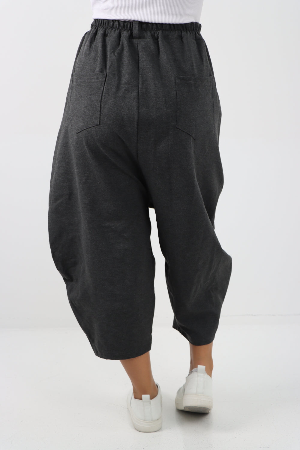 Italian Wide Leg Baggy Parachute Palazzo Trouser Trousers WearAll