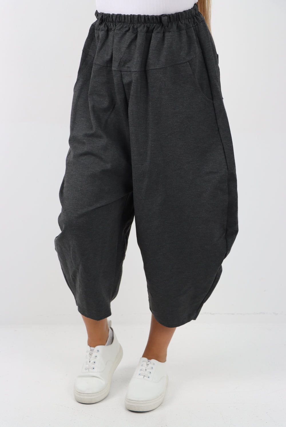 Italian Wide Leg Baggy Parachute Palazzo Trouser Trousers WearAll