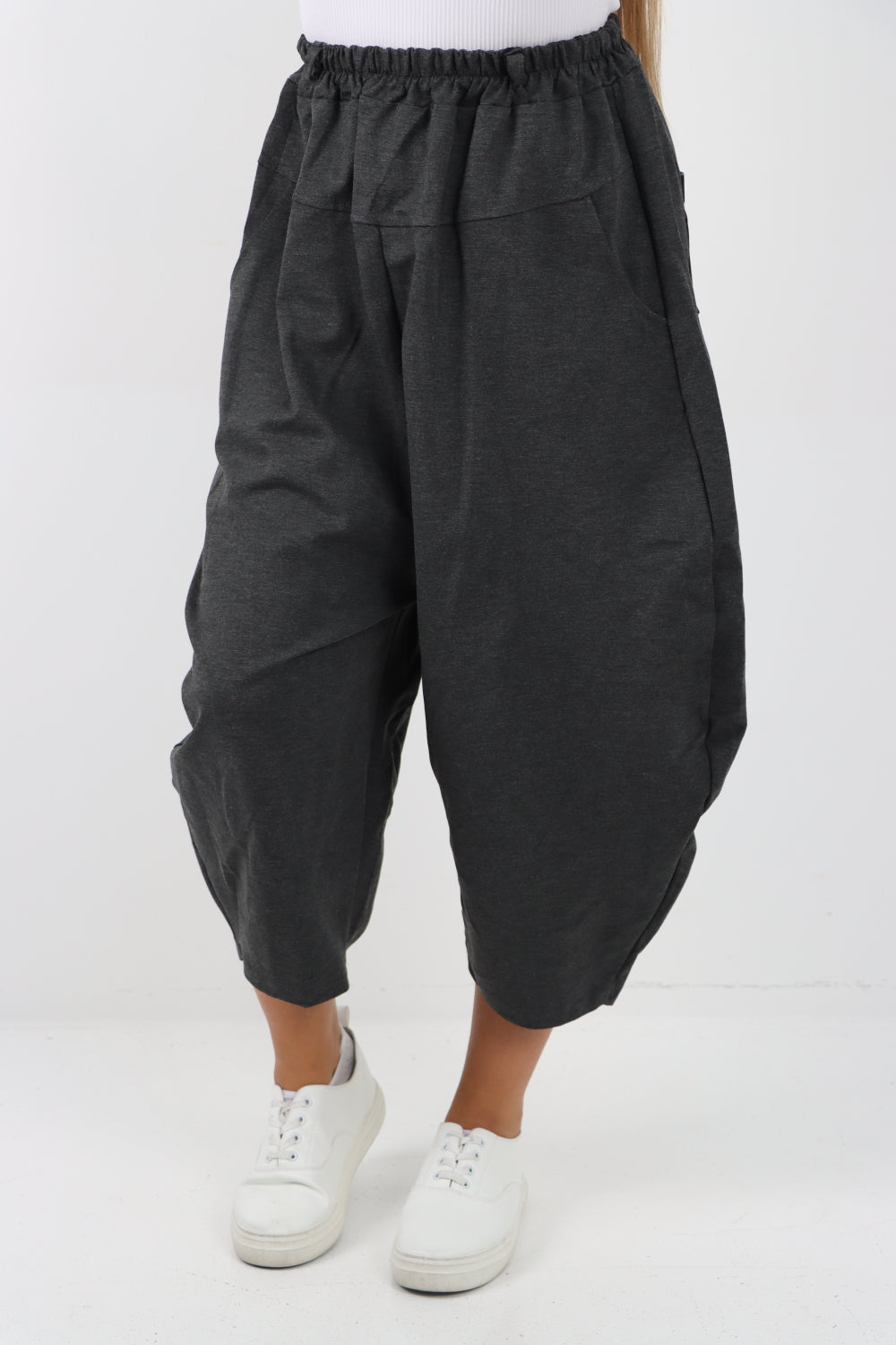 Italian Wide Leg Baggy Parachute Palazzo Trouser Trousers WearAll