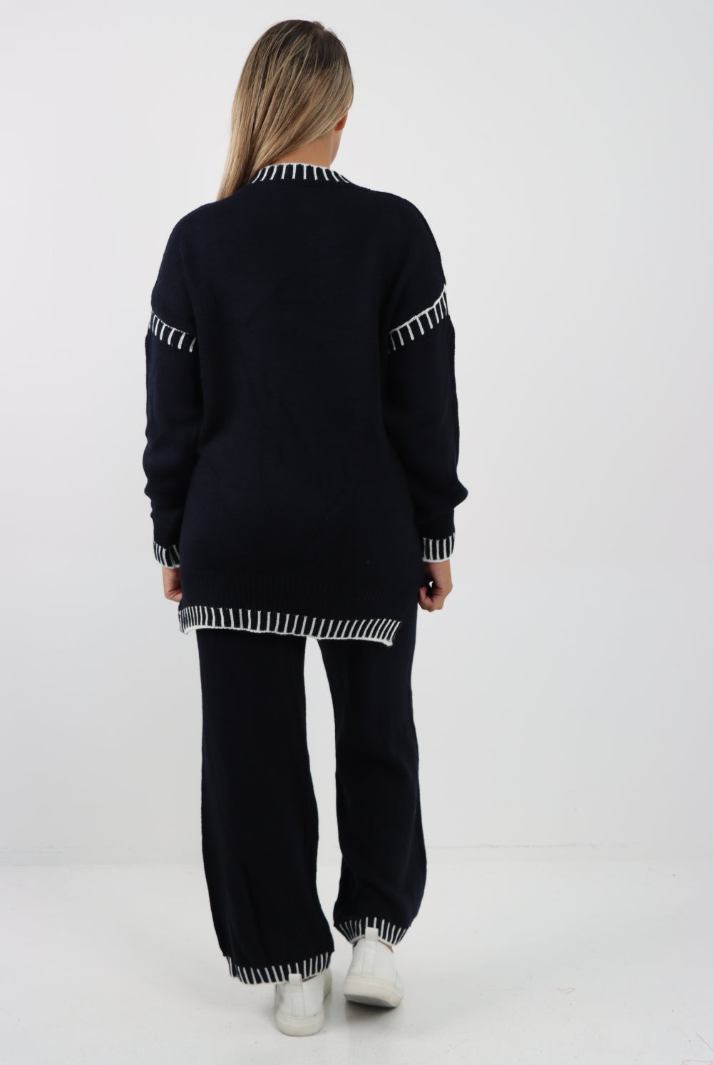 Italian Patch Knitted Co-Ord Set Tracksuit Dress WearAll