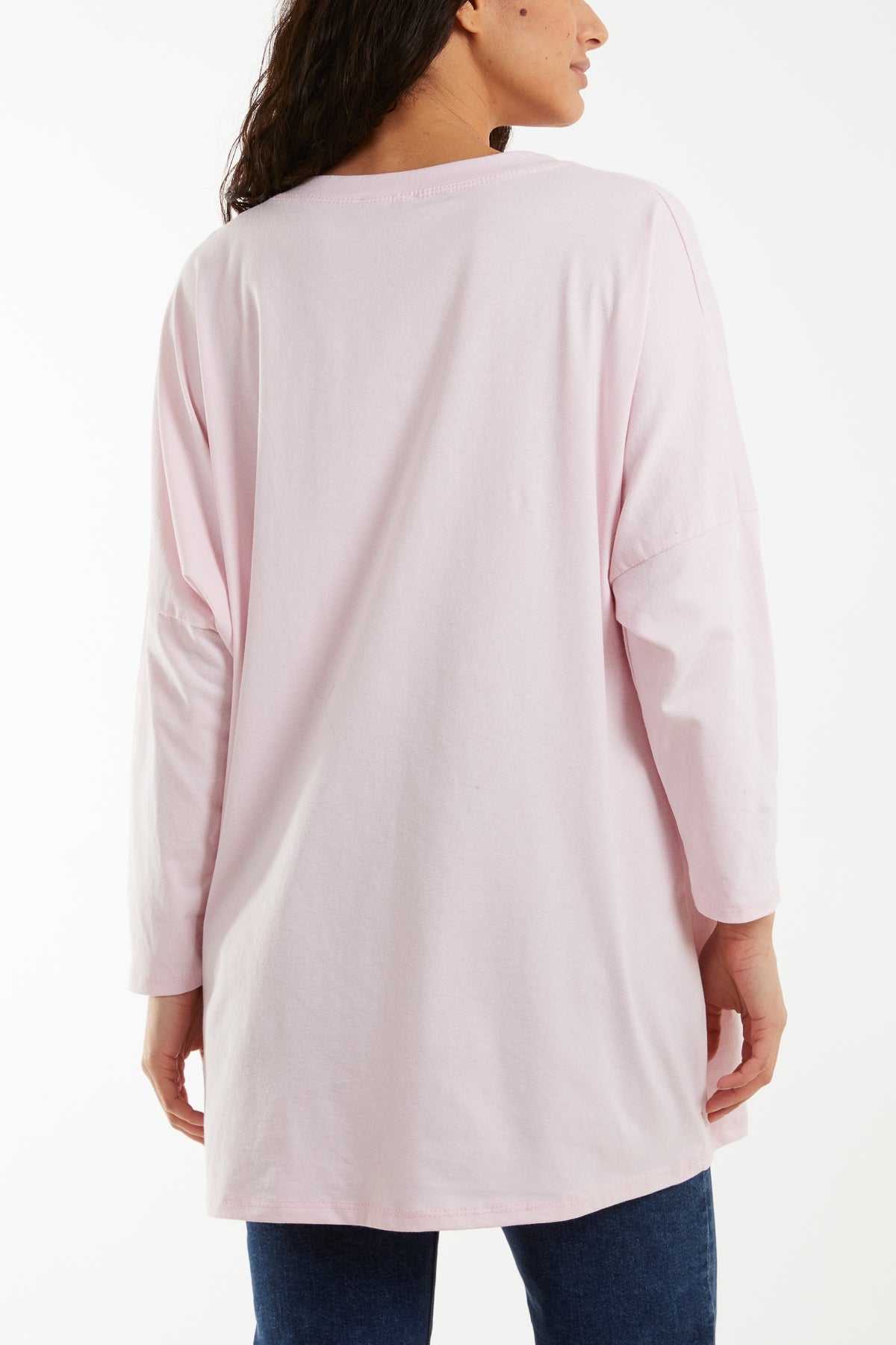 Multicolour Fluffy Daisy Long Sleeve Top T-shirts WearAll