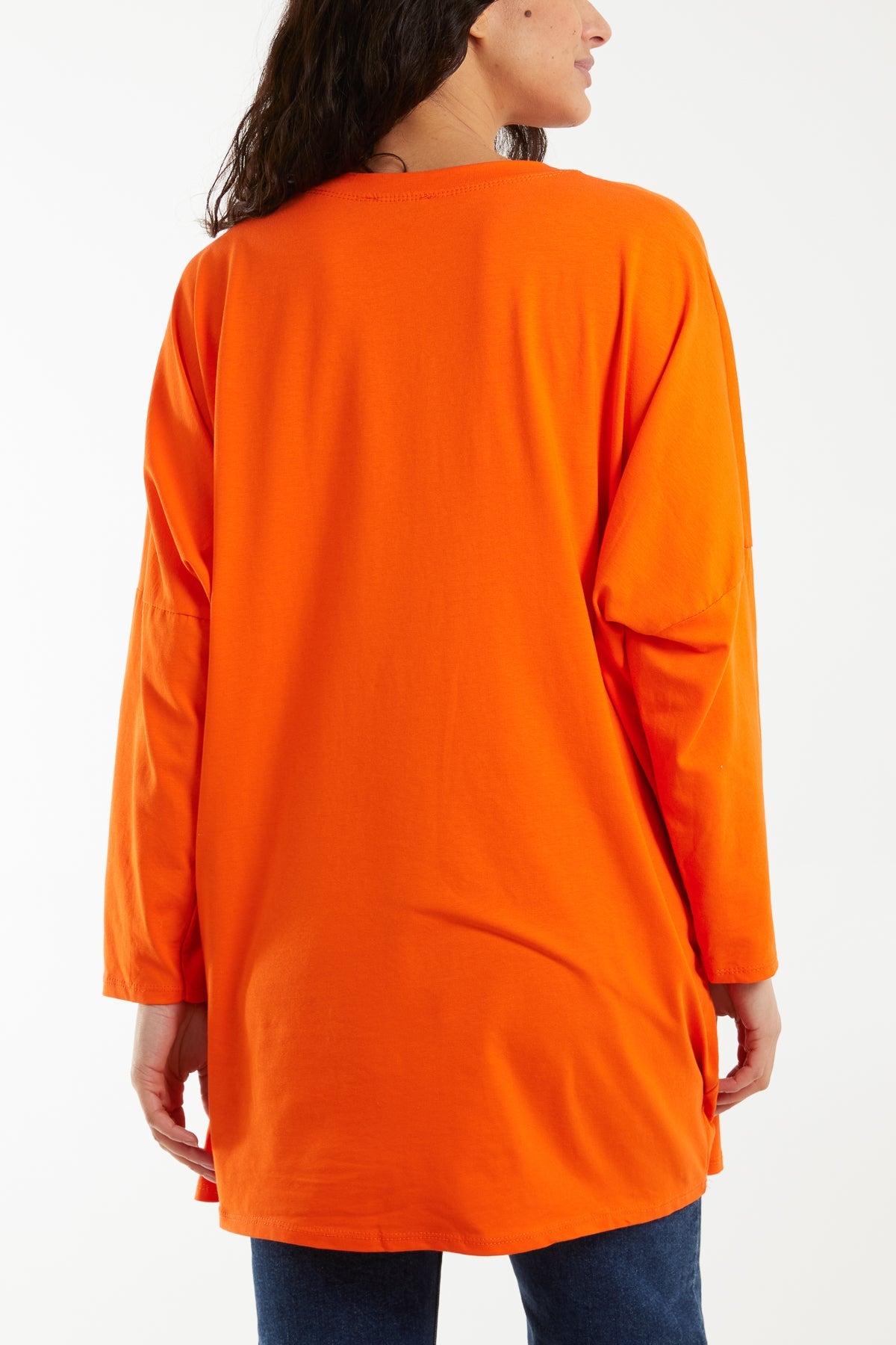 Multicolour Fluffy Daisy Long Sleeve Top T-shirts WearAll