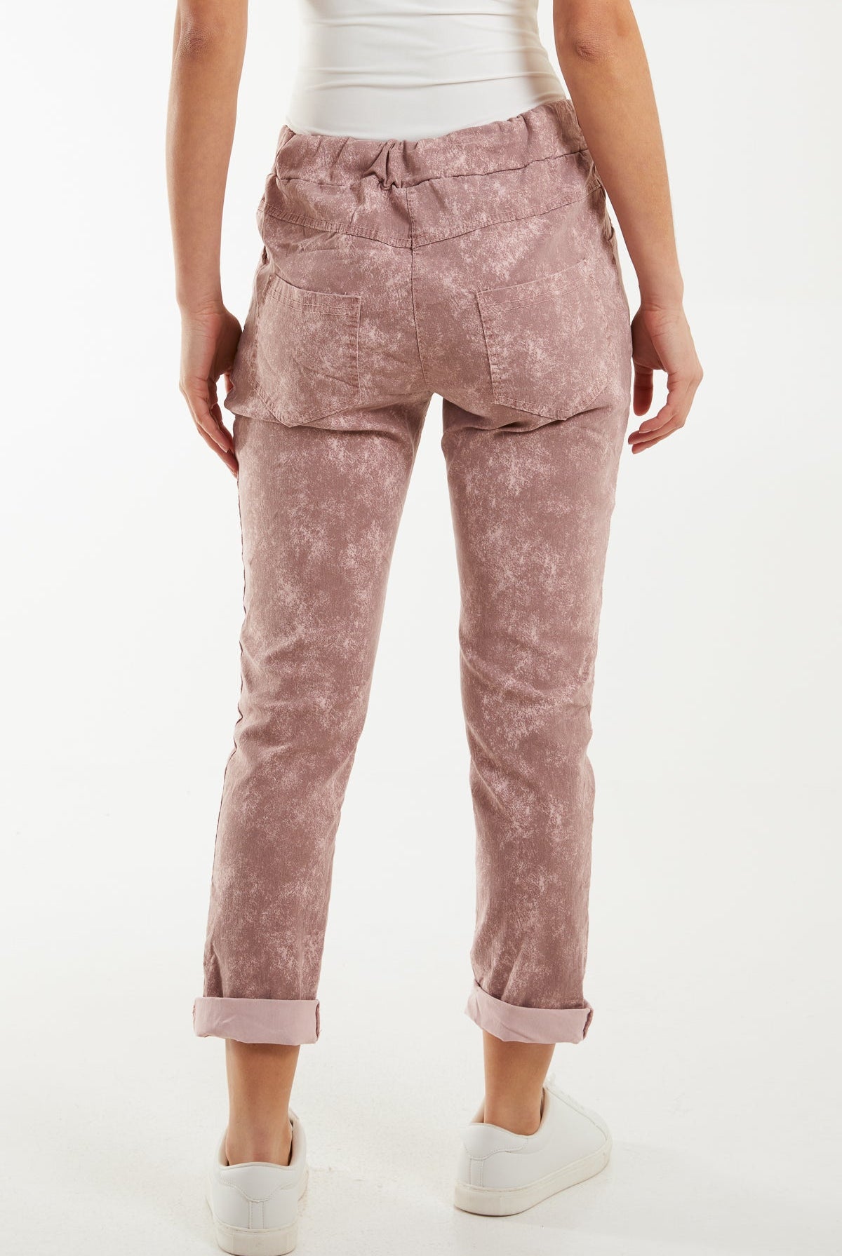 Tie Dye Magic Drawstring Stretch Trouser Trousers WearAll