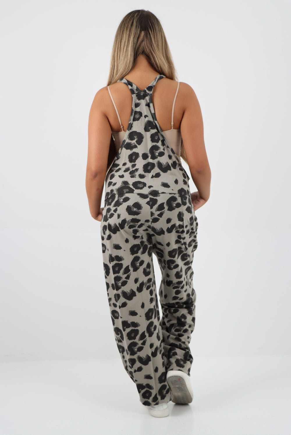 Dungaree Leopard Print Jersey Jumpsuits Dungarees WearAll