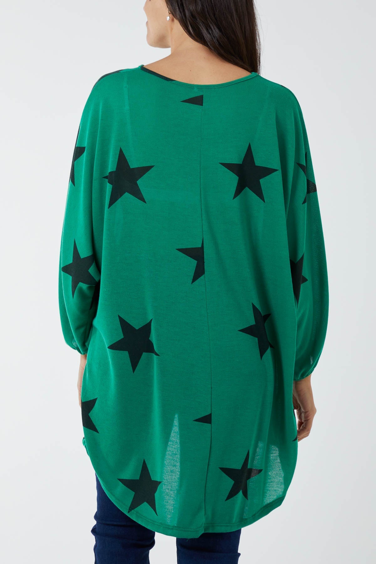 Dip Hem Asymmetric Star Top TOPMF2 WearAll