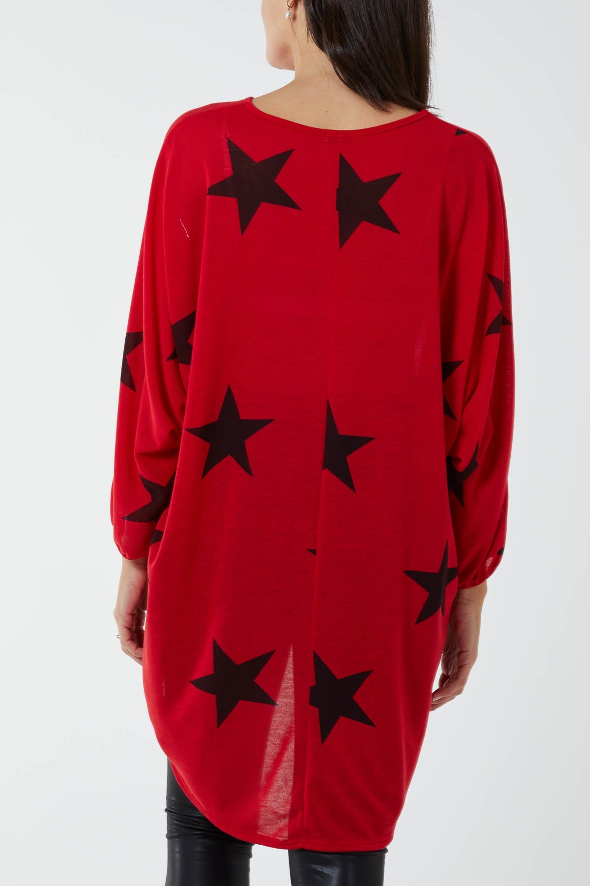 Dip Hem Asymmetric Star Top TOPMF2 WearAll