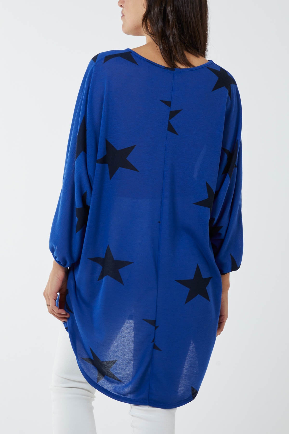Dip Hem Asymmetric Star Top TOPMF2 WearAll
