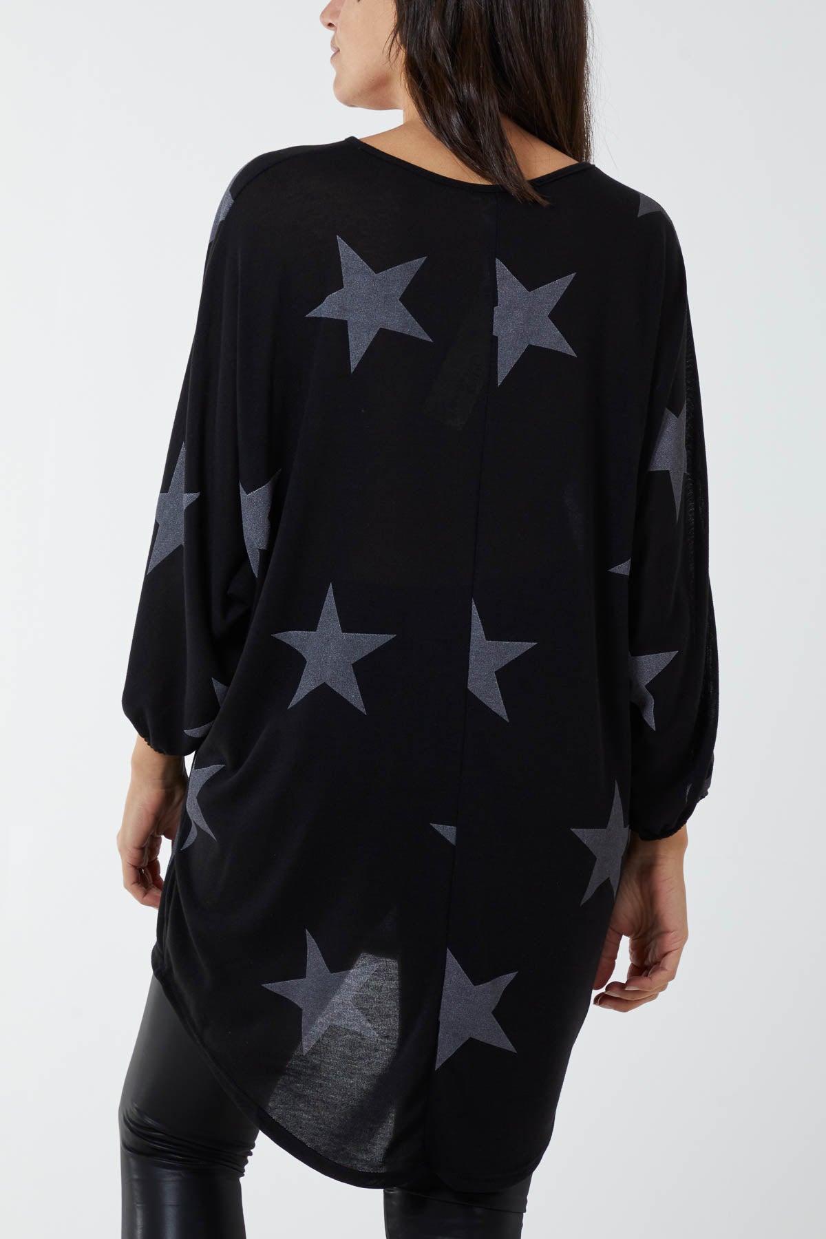 Dip Hem Asymmetric Star Top TOPMF2 WearAll