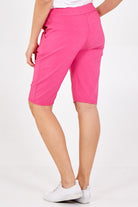 Plus Size Magic Plain Drawstring Shorts Skirts & Shorts WearAll