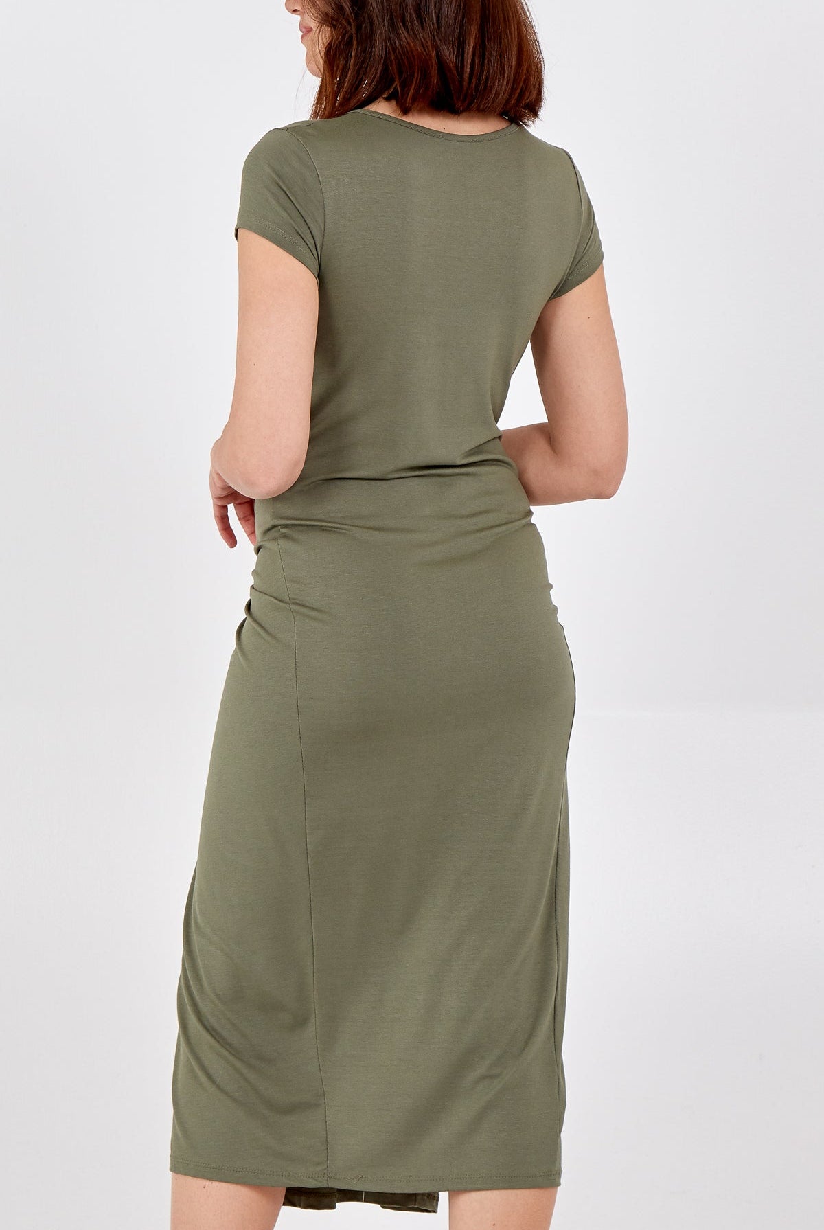 Cap Sleeve Plain Parachute Dress DMF2 WearAll