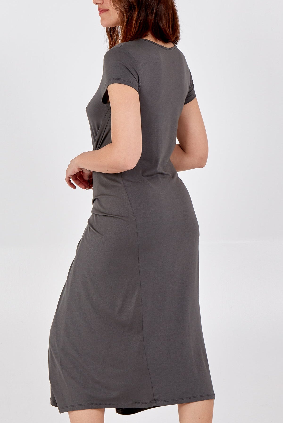 Cap Sleeve Plain Parachute Dress DMF2 WearAll