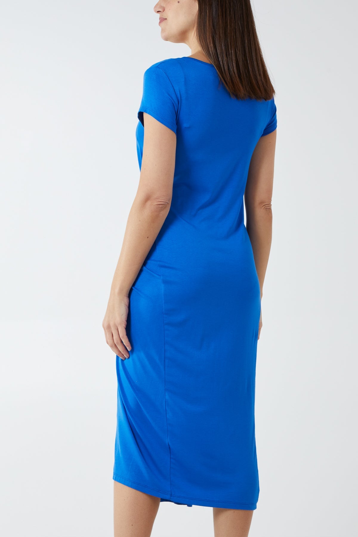 Cap Sleeve Plain Parachute Dress DMF2 WearAll