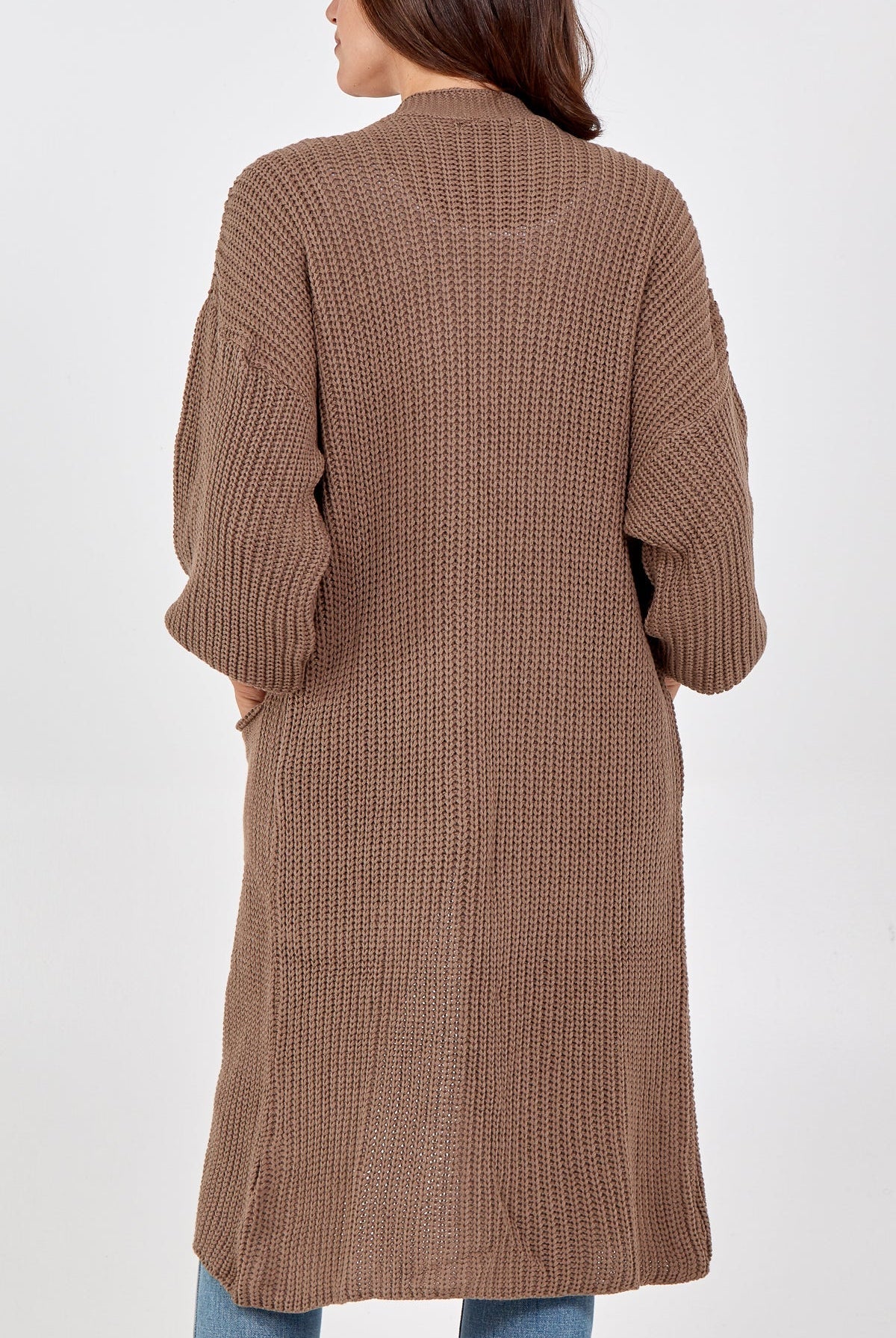 Edge To Edge Knitted Long Cardigan CMF1 WearAll