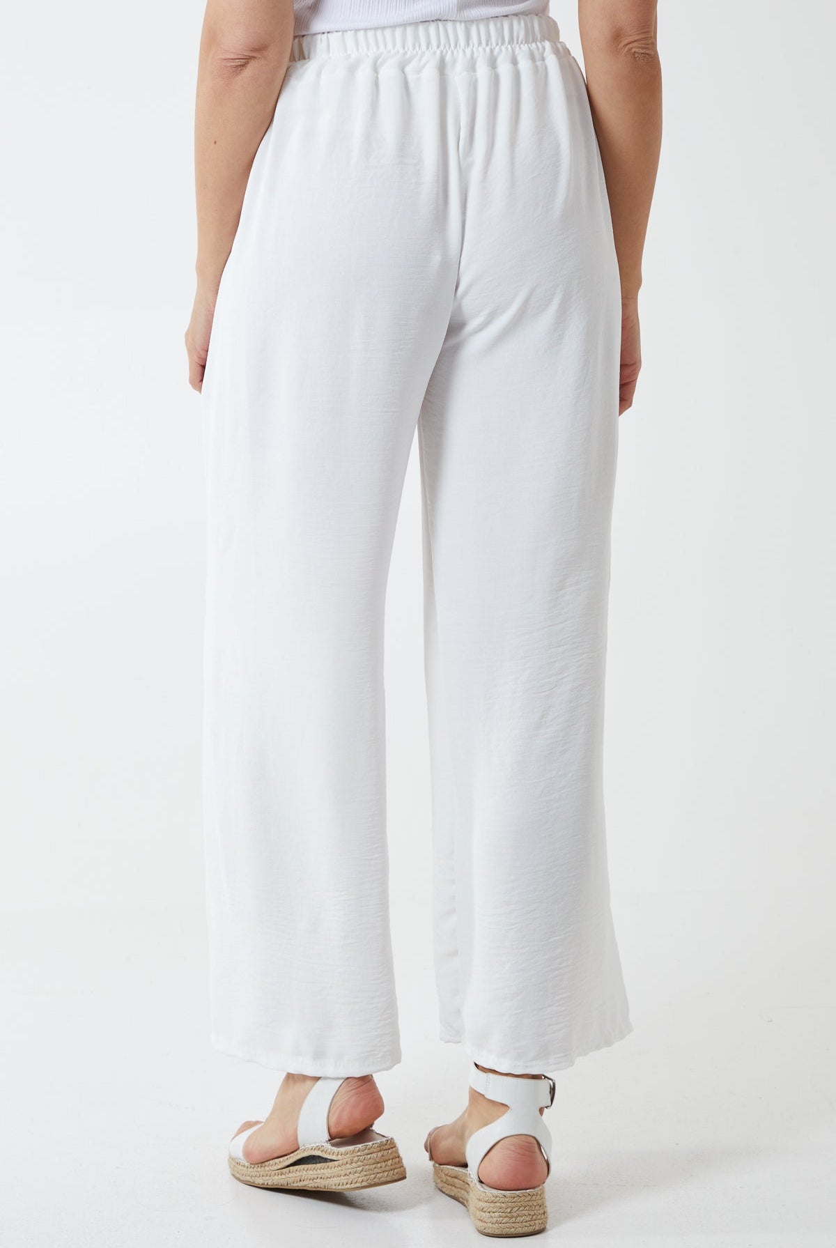 Drawstring Viscose Crepe Trouser TRS1 WearAll