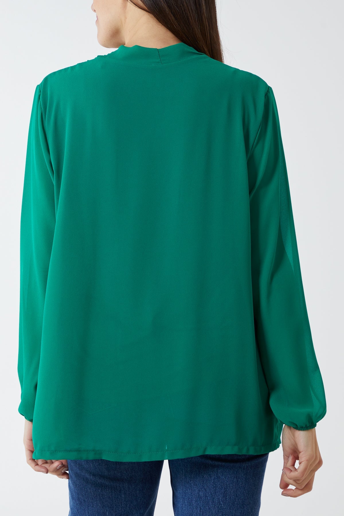 Gold Button Detail Blouse TOPMF2 WearAll