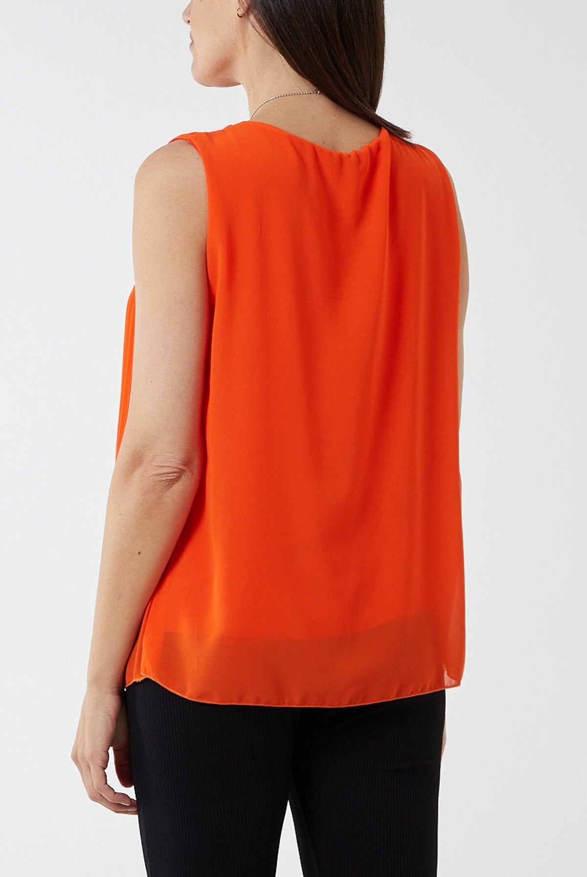 Pleated Necklace Vest TOPMF2 WearAll