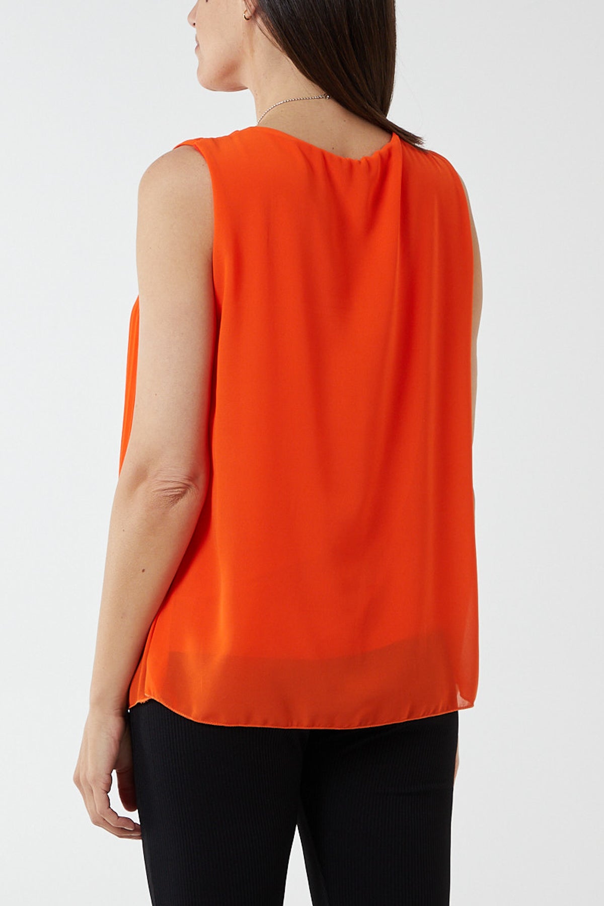 Pleated Necklace Vest TOPMF2 WearAll