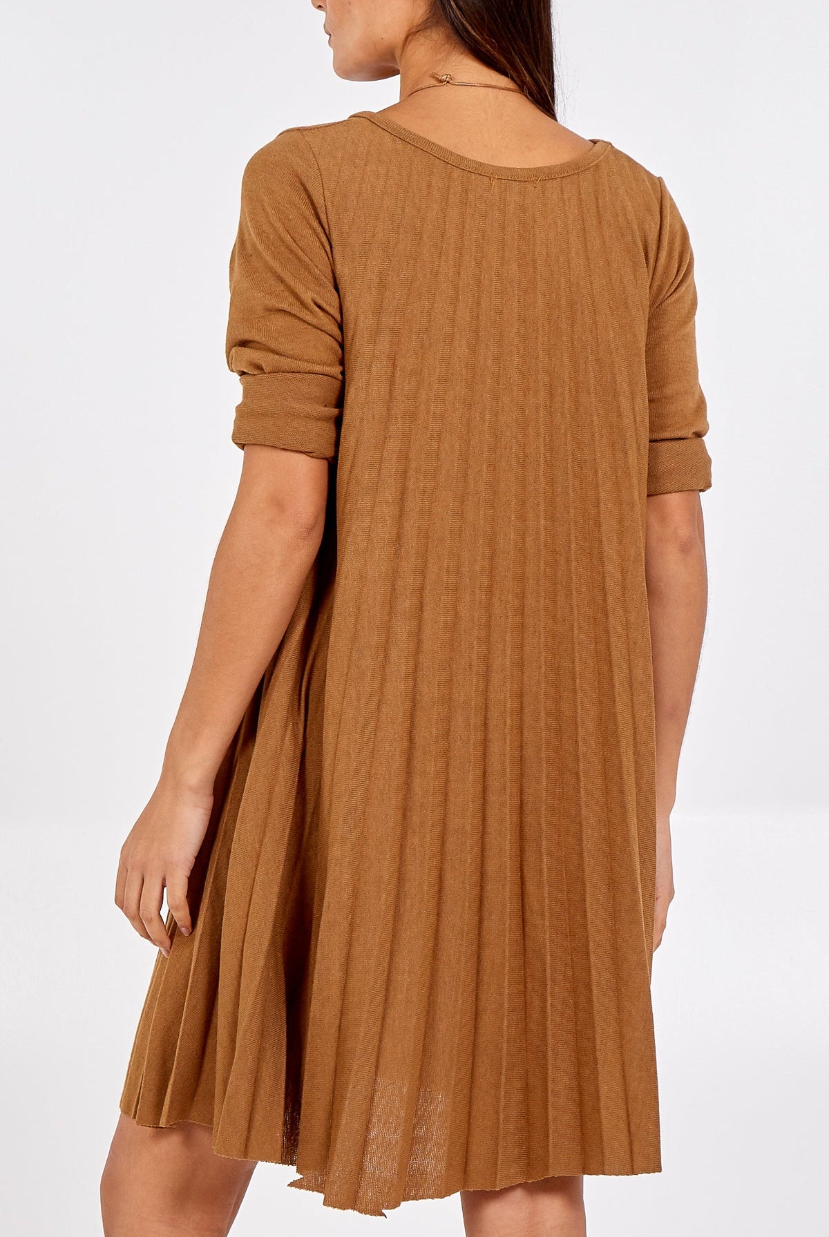 Pleated Necklace Dress DMF2 WearAll