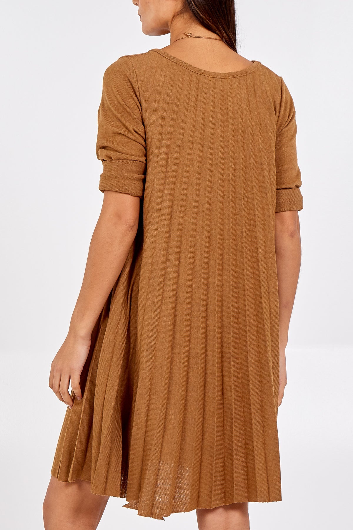 Pleated Necklace Dress DMF2 WearAll