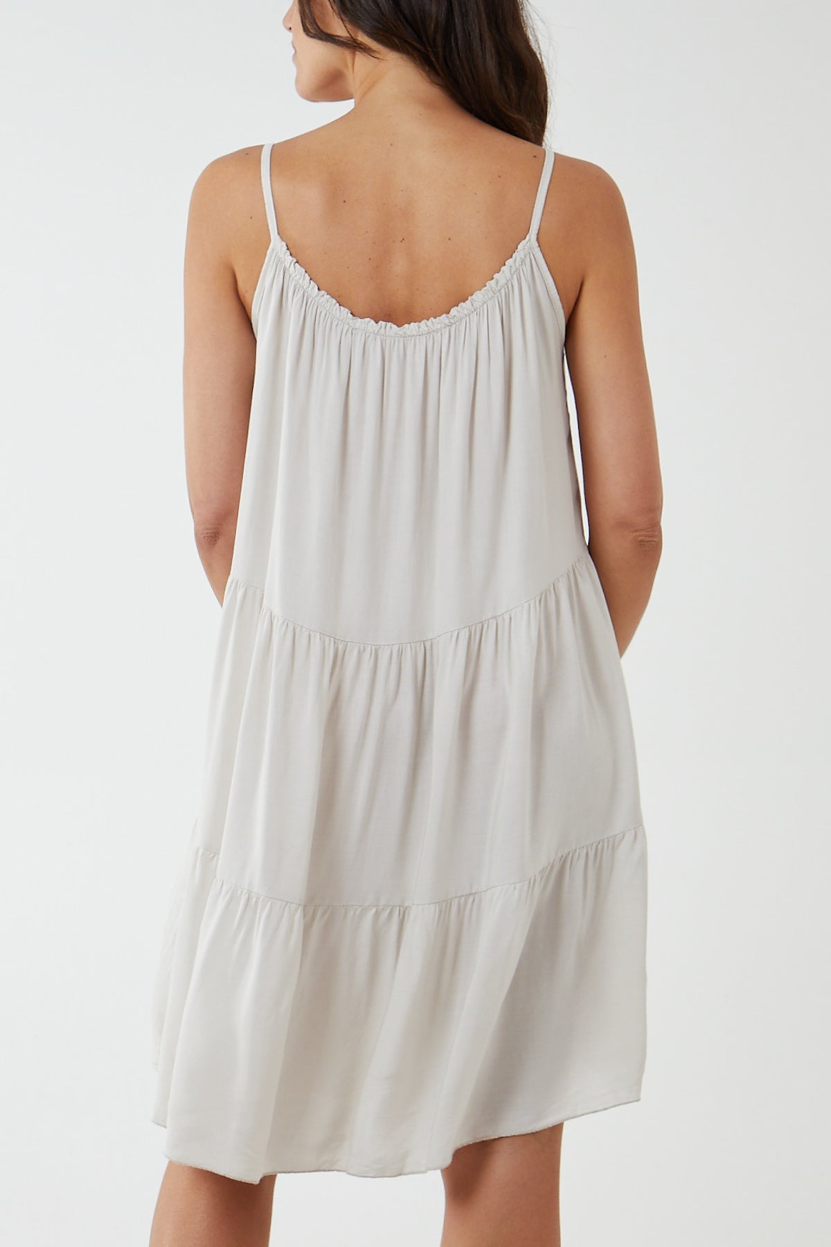 Cami Strap Tiered Smock Dress DMF2 WearAll