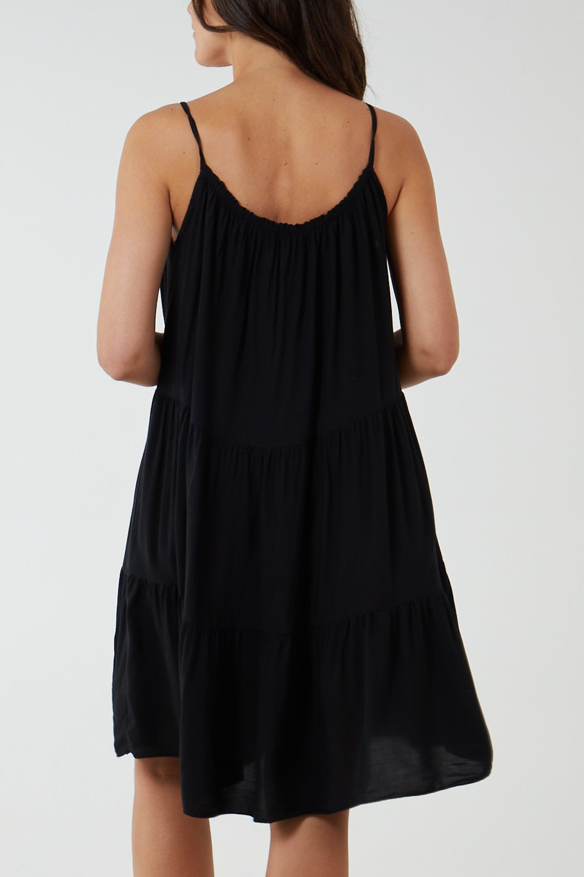 Cami Strap Tiered Smock Dress DMF2 WearAll