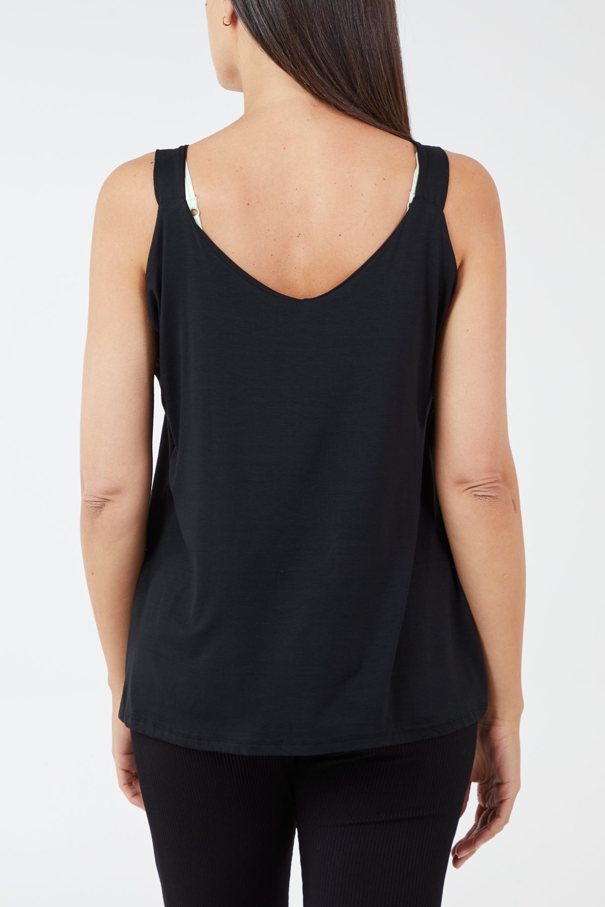 Double Layer Scoop Neck Vest TOPMF2 WearAll
