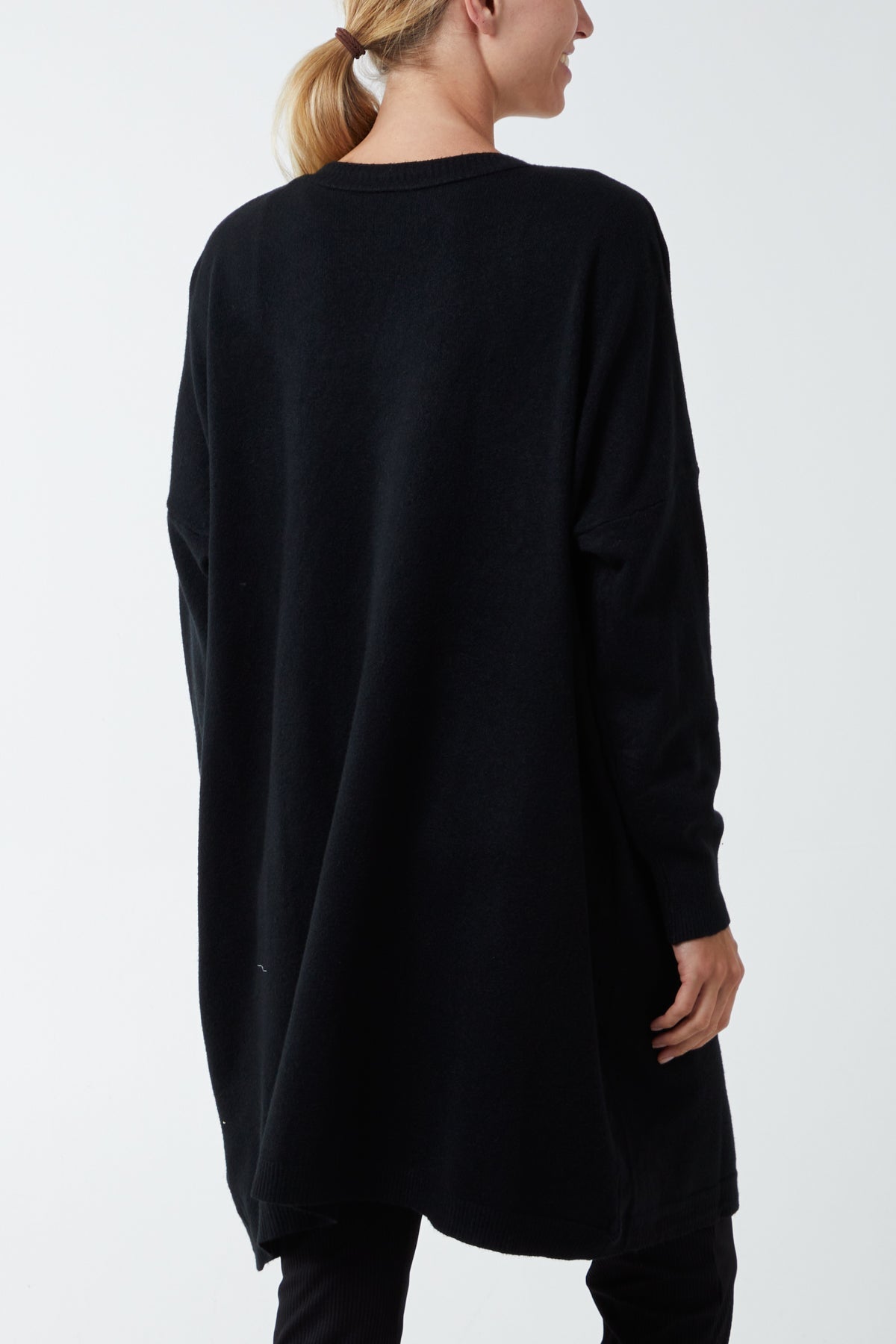 Longline Tortoiseshell Button Pocket Cardigan CMF1 WearAll