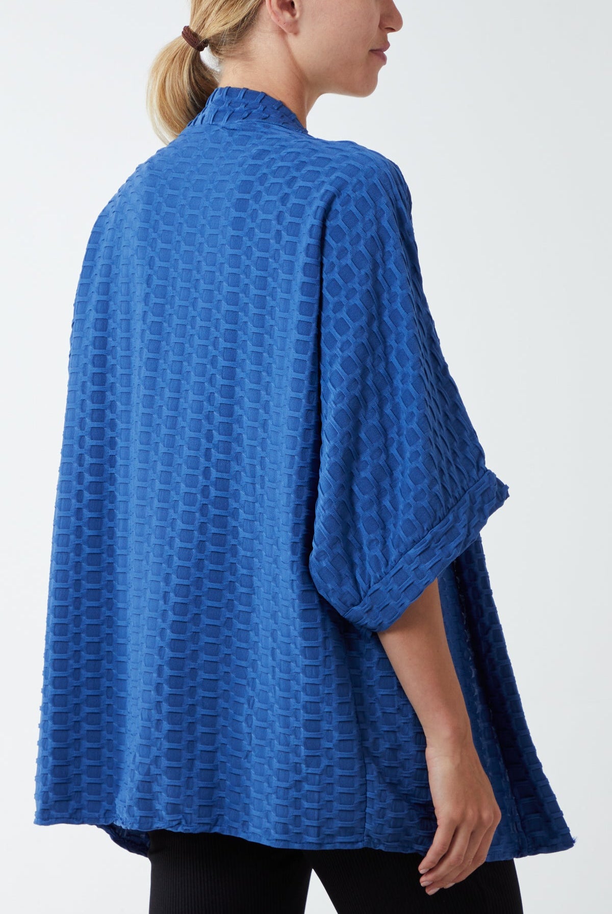 Waffle Texture Jersey Kimono Jacket JK1 WearAll