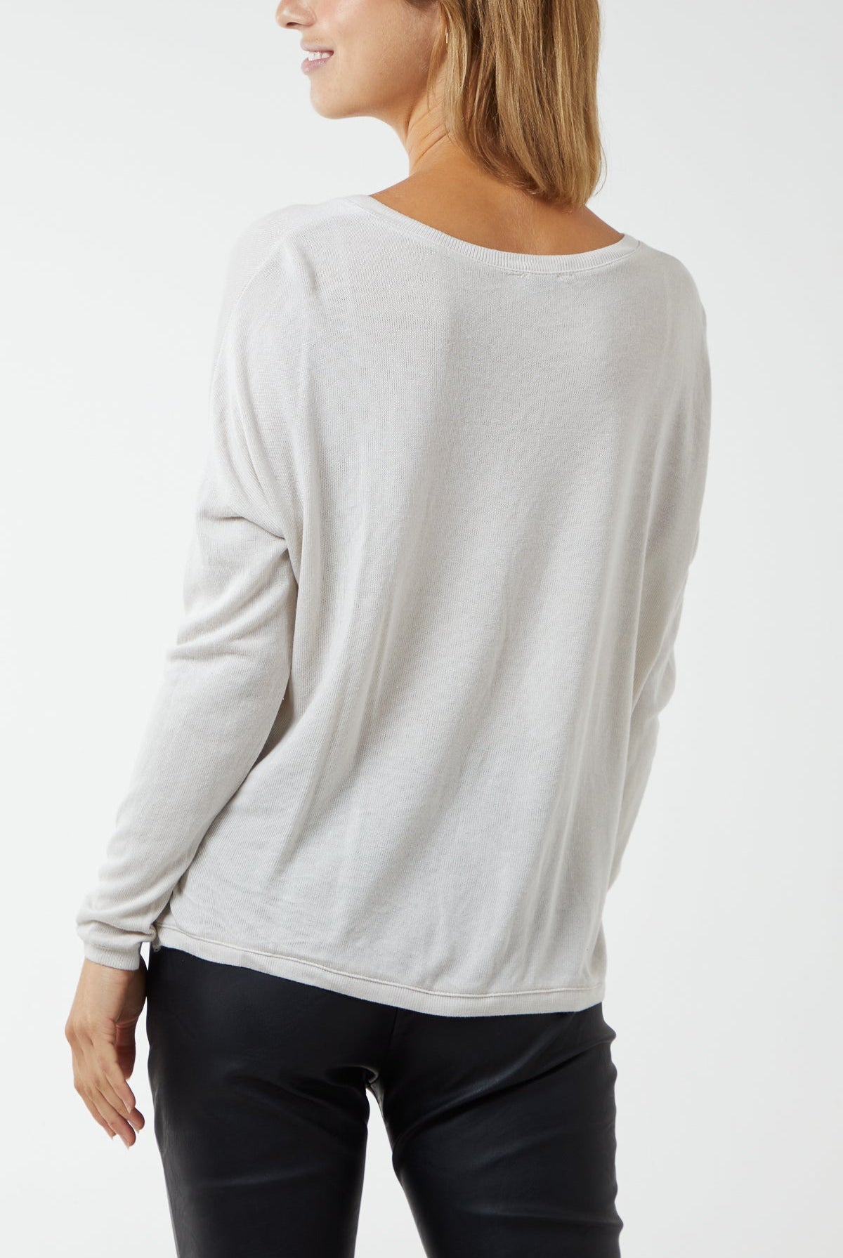 Fine Knit Button Cropped Cardigan CMF1 WearAll