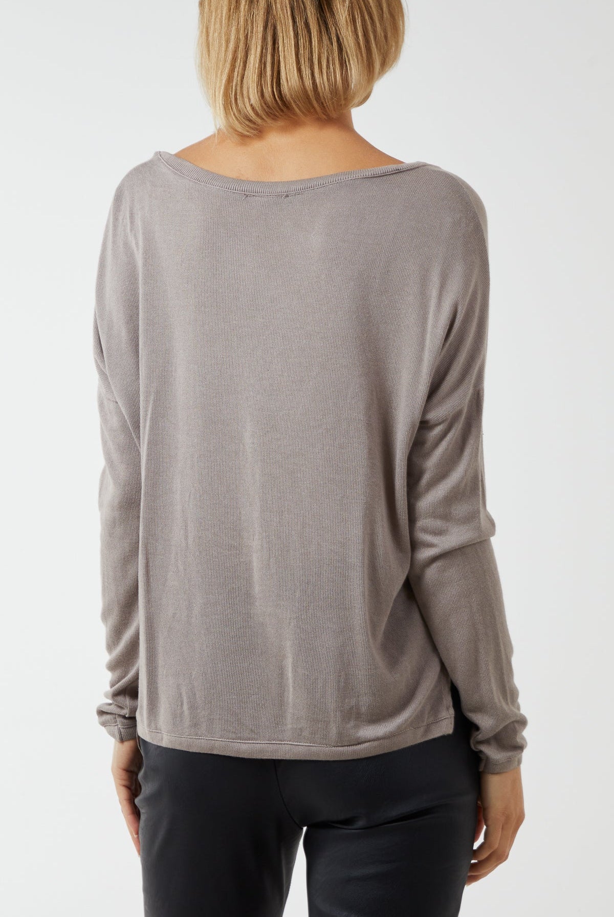 Fine Knit Button Cropped Cardigan CMF1 WearAll