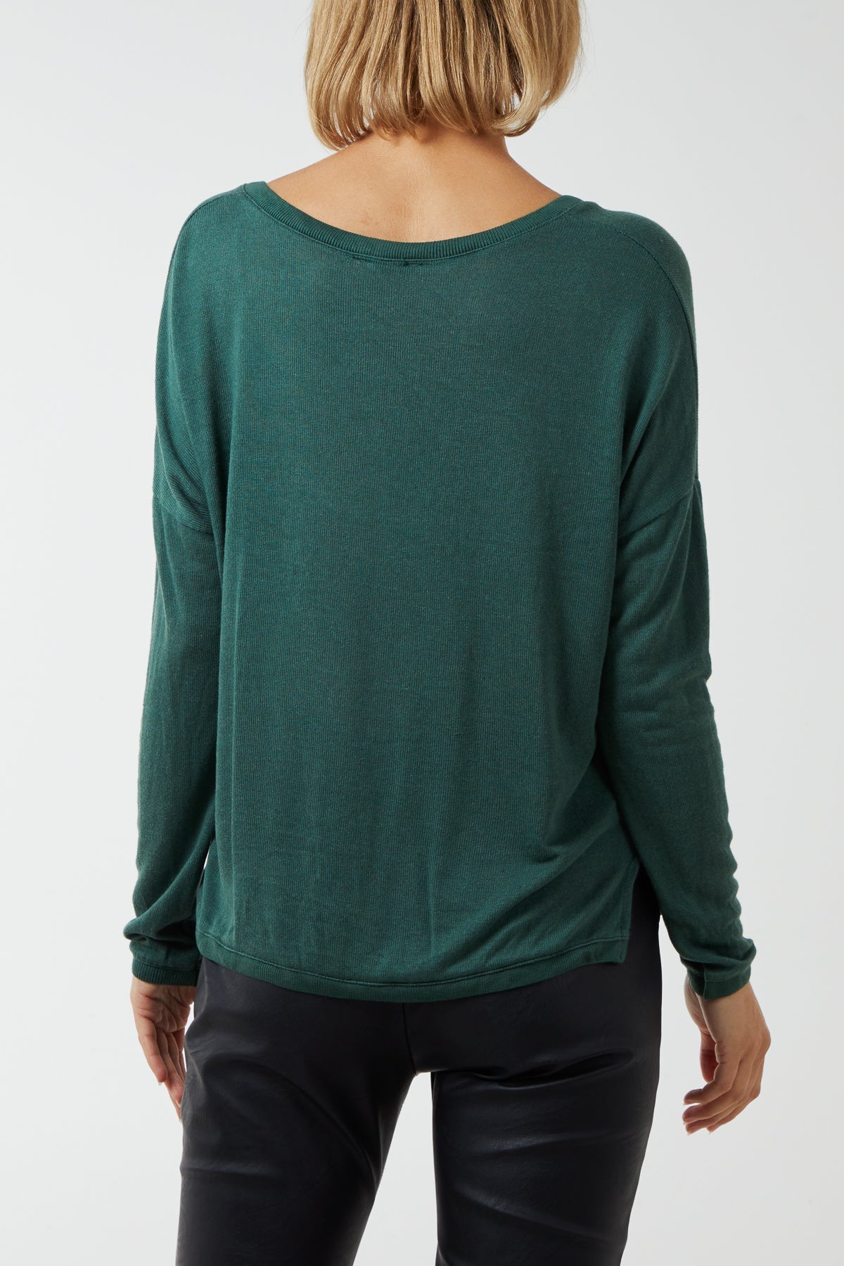 Fine Knit Button Cropped Cardigan CMF1 WearAll