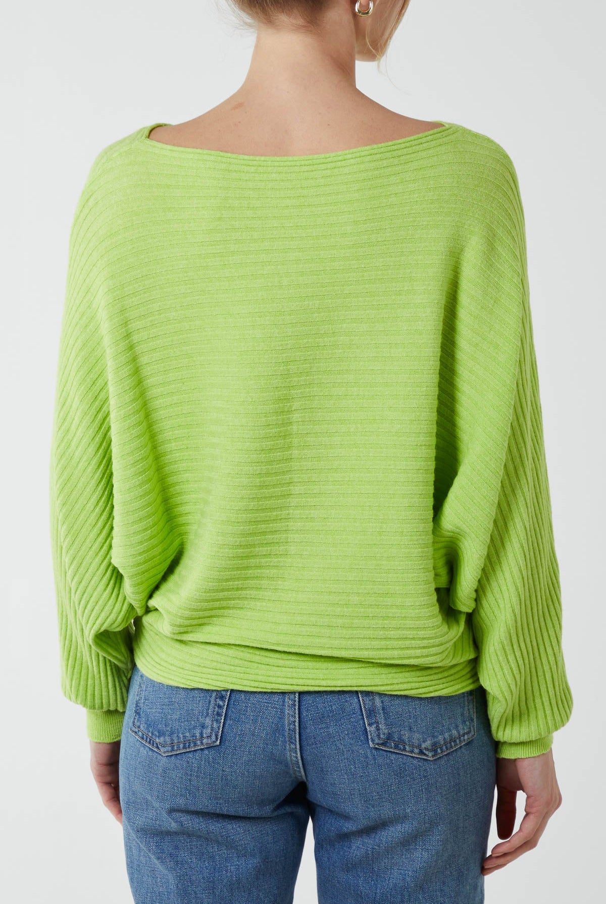 Batwing Ribbed Jumper JMF1 WearAll