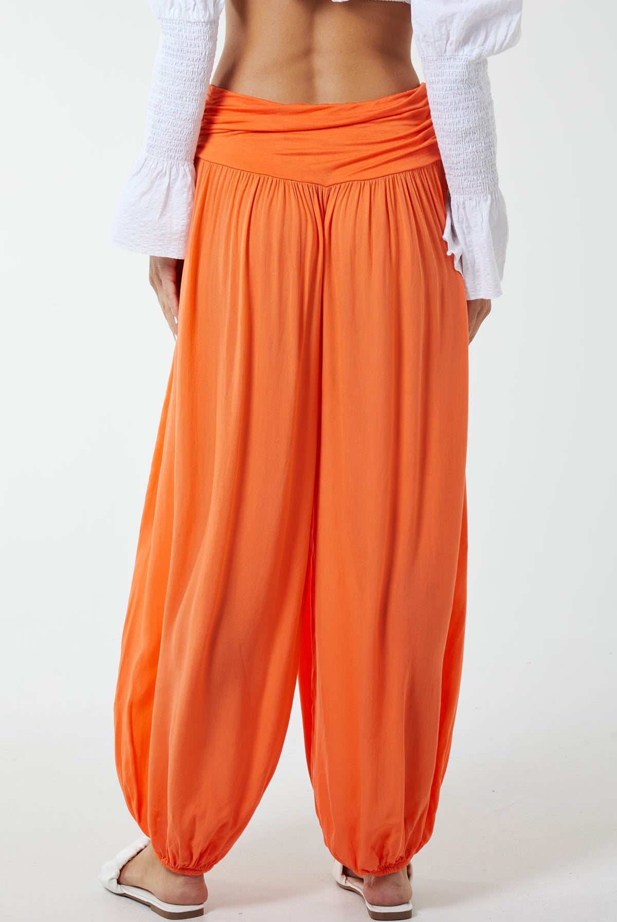 Harem Jersey Waistband Trousers TRS1 WearAll
