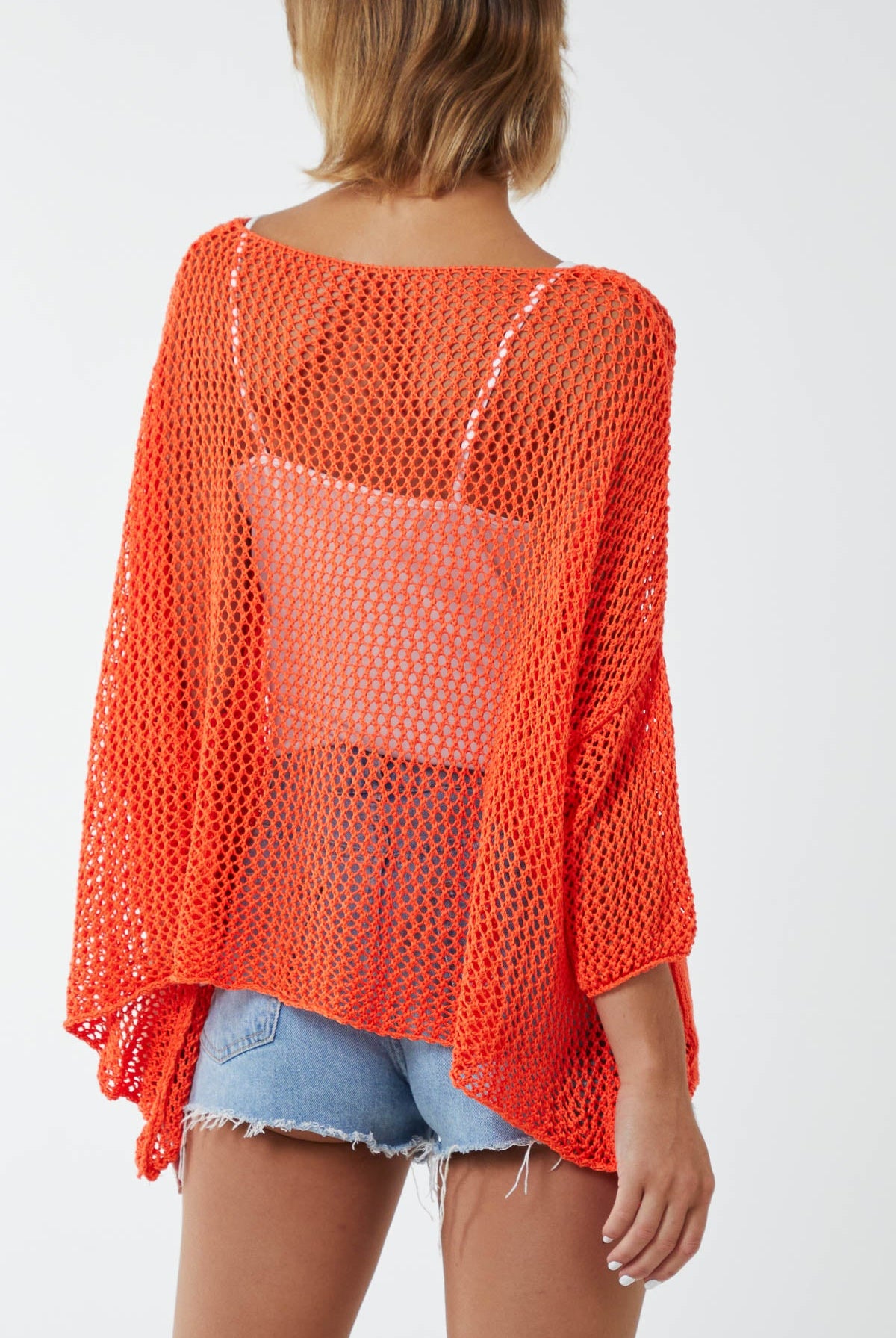 Two Pocket Crochet Blouse TOPMF2 WearAll