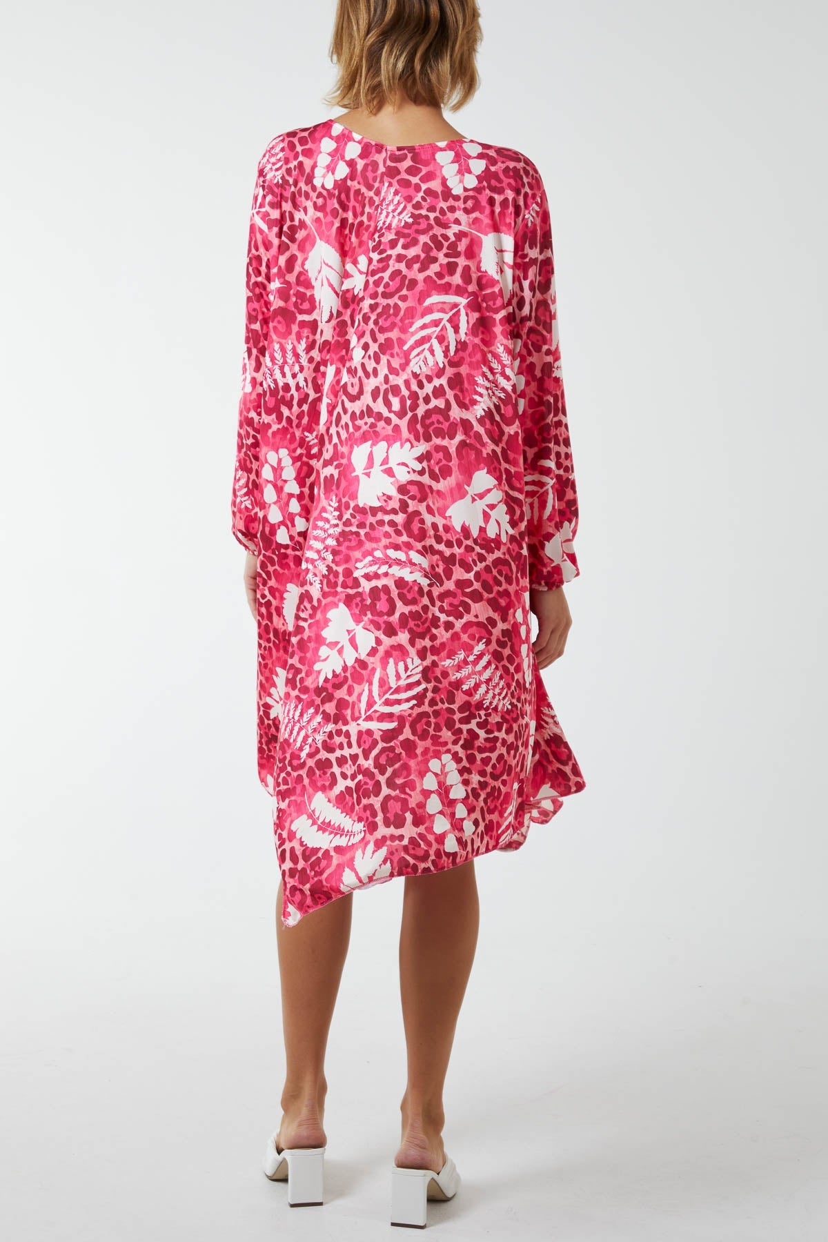 Animal Printed Trapeze Swing Dress DMF2 WearAll