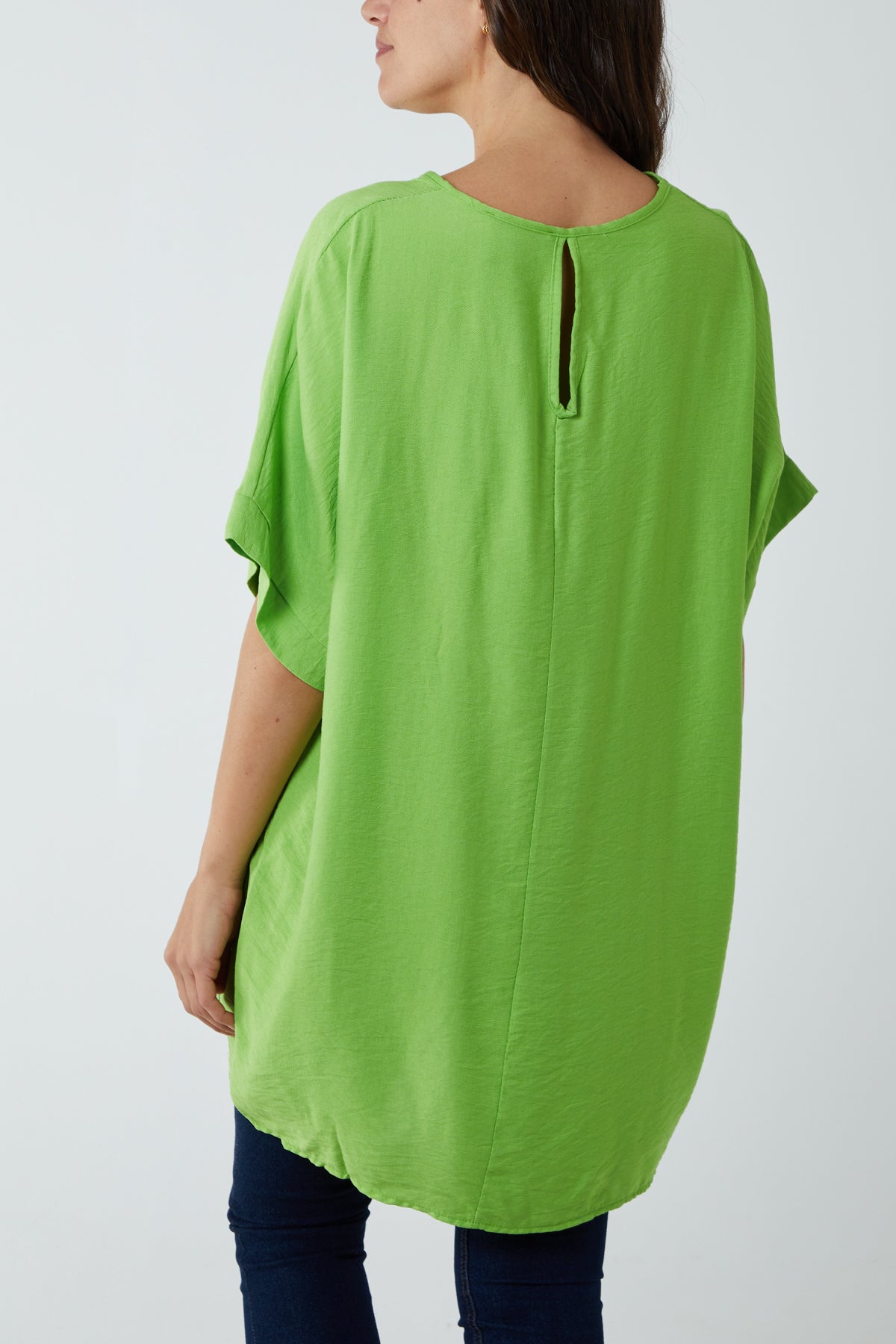 Sequin Evil Eye Short Sleeve Dress DMF2 WearAll