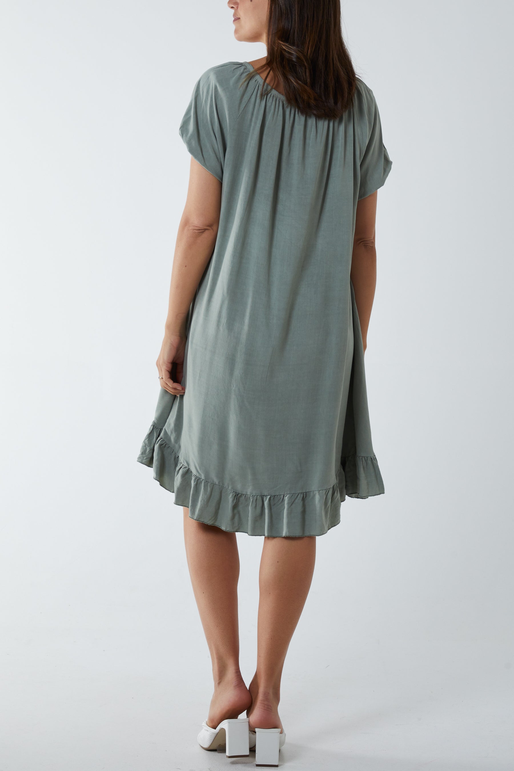 Gypsy Tie Front Midi Dress Dresses WearAll