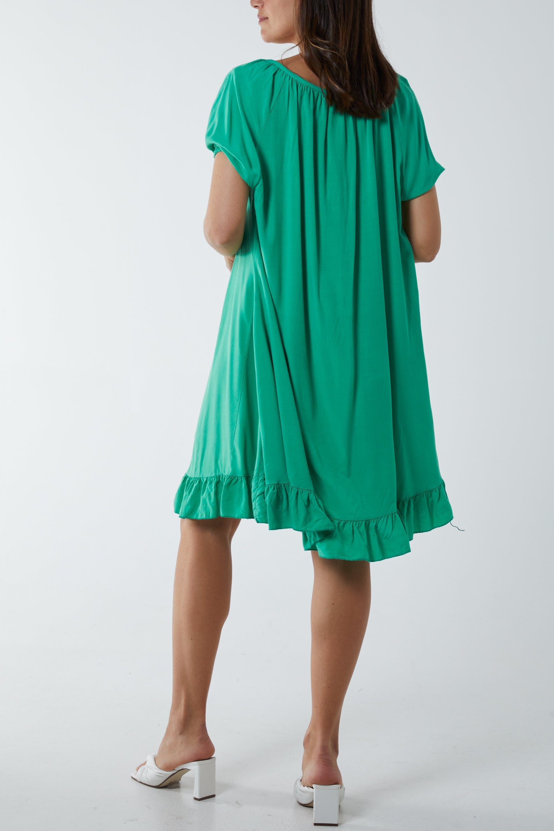 Gypsy Tie Front Midi Dress Dresses WearAll