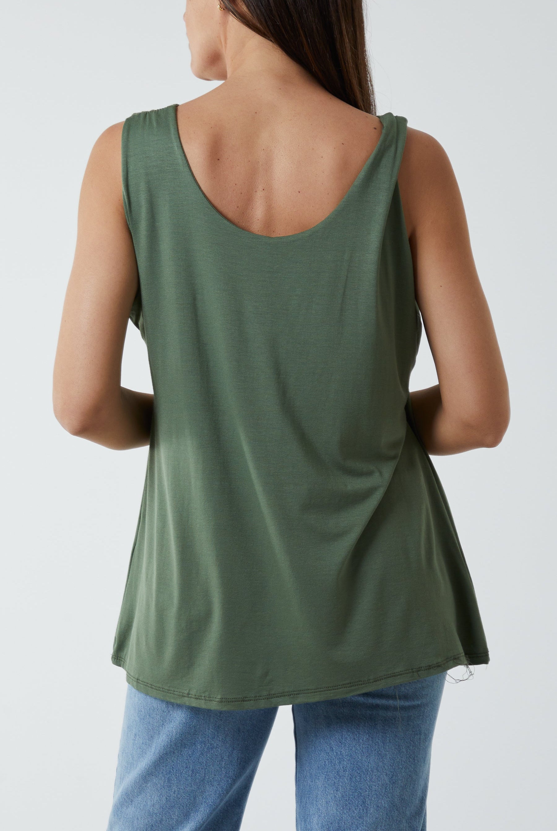 Double Layer Scoop Vest Vests WearAll