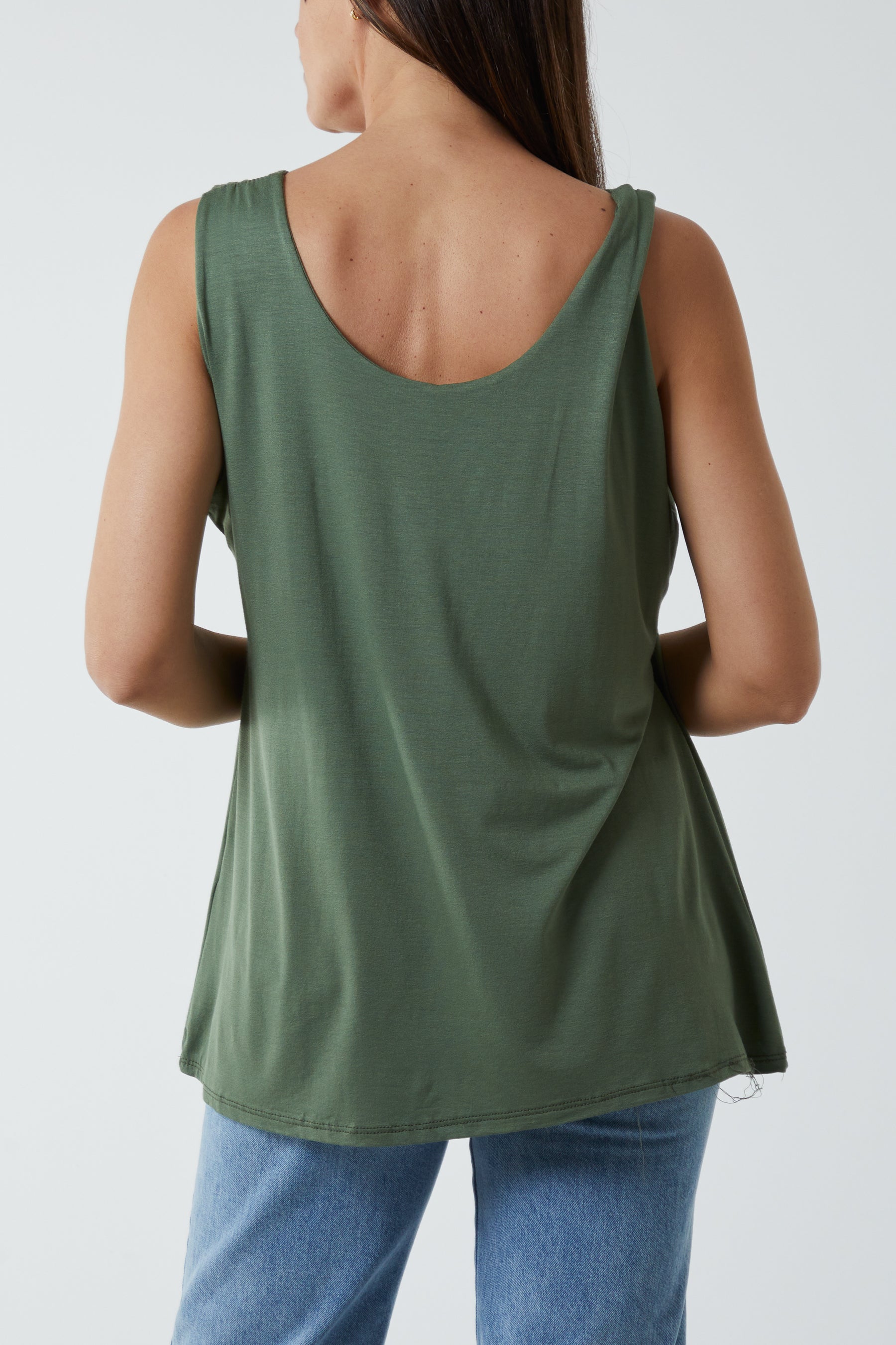 Double Layer Scoop Vest Vests WearAll