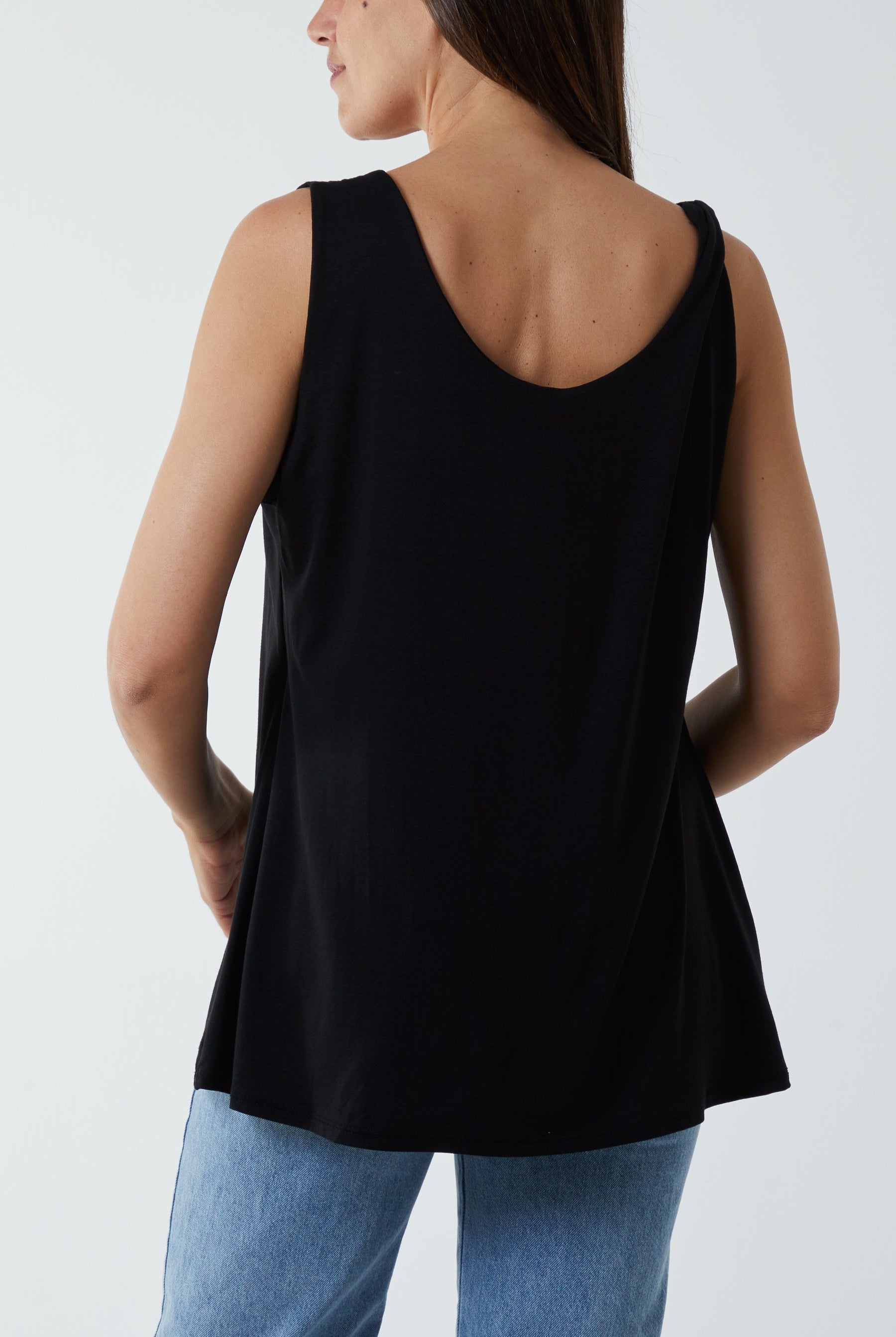 Double Layer Scoop Vest Vests WearAll