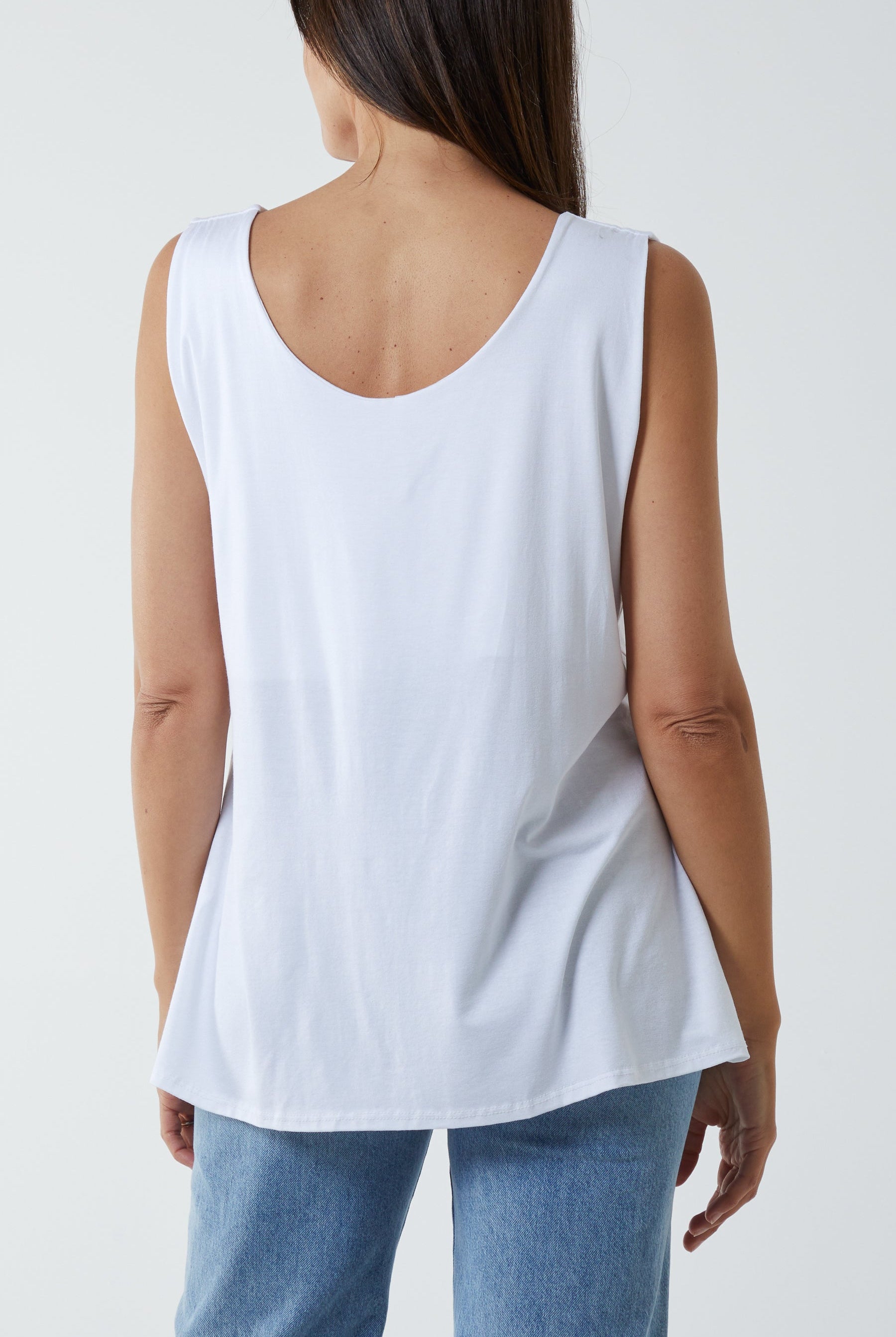 Double Layer Scoop Vest Vests WearAll