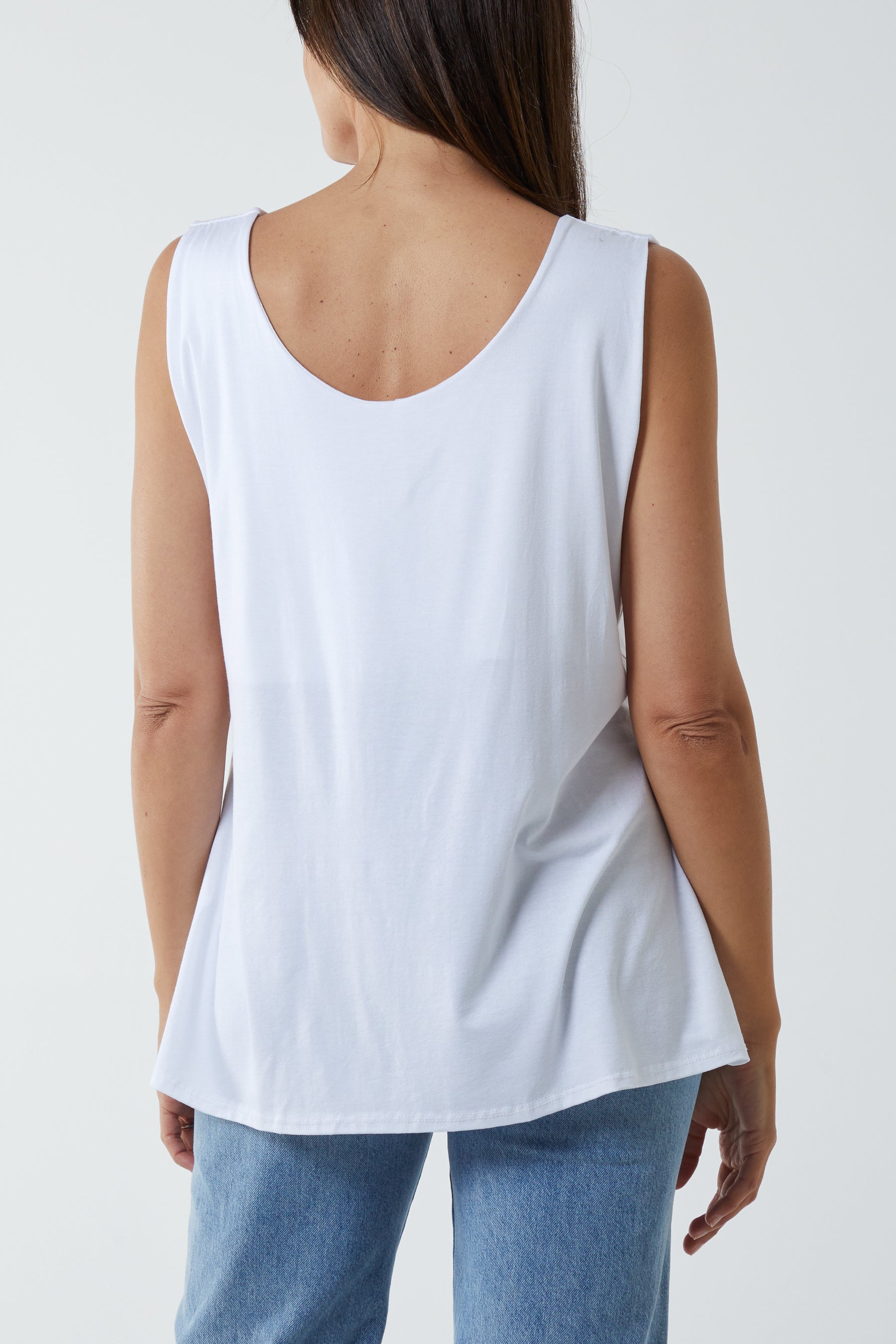 Double Layer Scoop Vest Vests WearAll