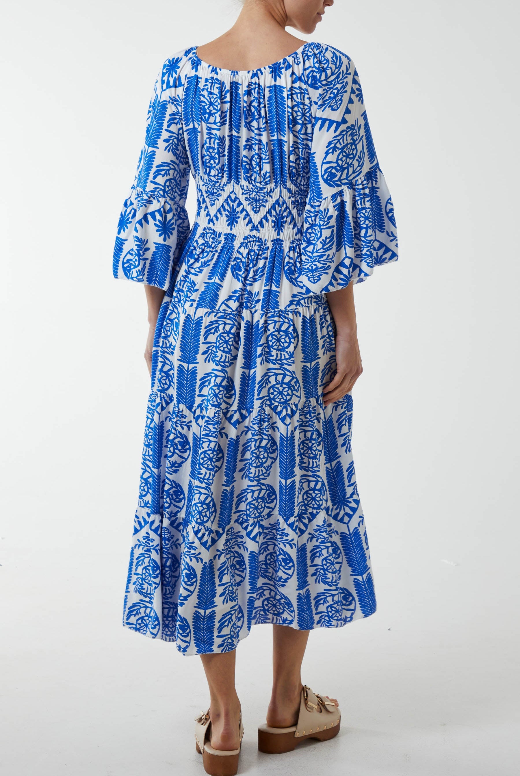 Gypsy Barot Baroque Button Dress Dresses WearAll