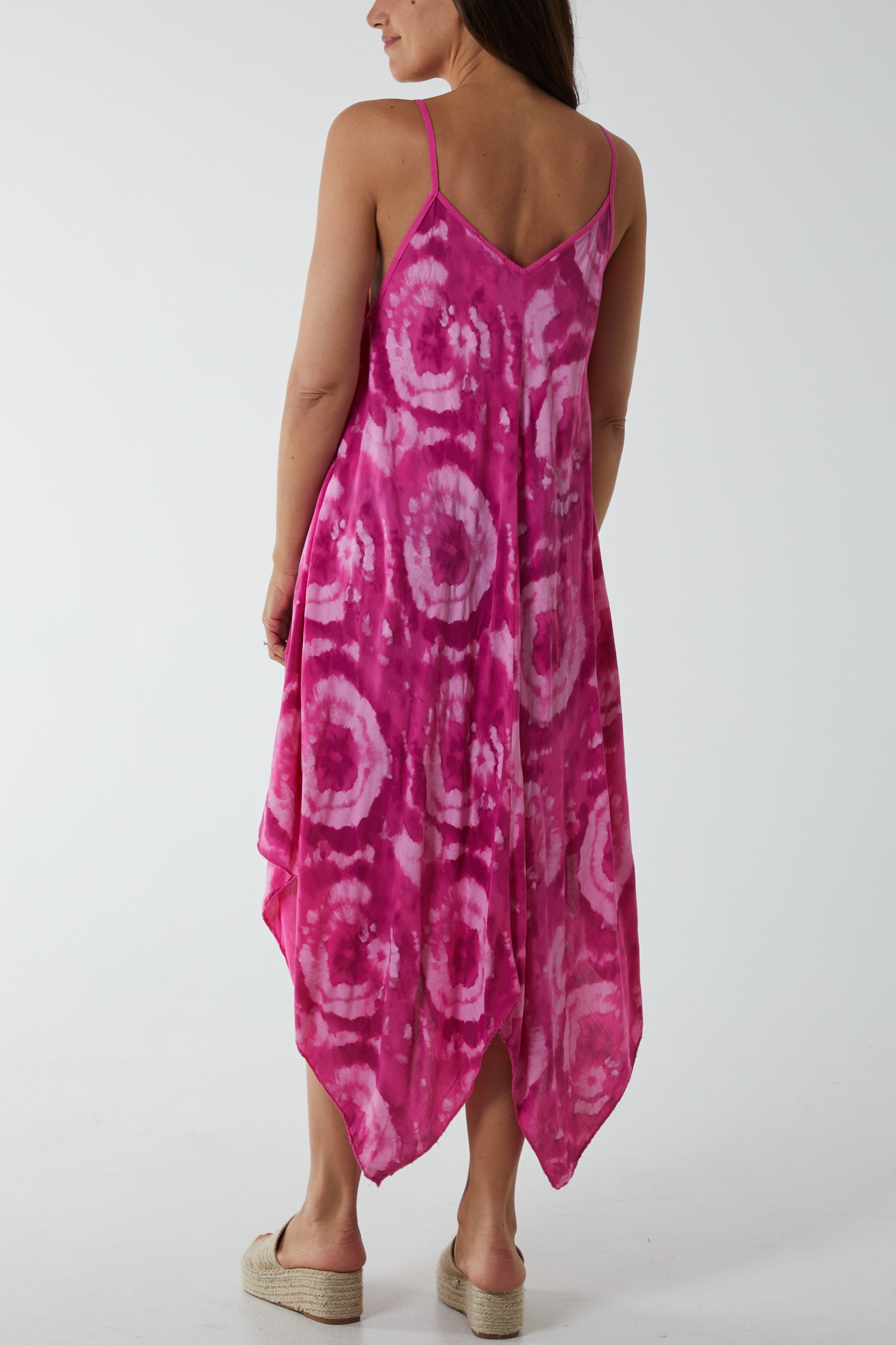 Hanky Hem Tie Dye Cami Dress Dresses WearAll
