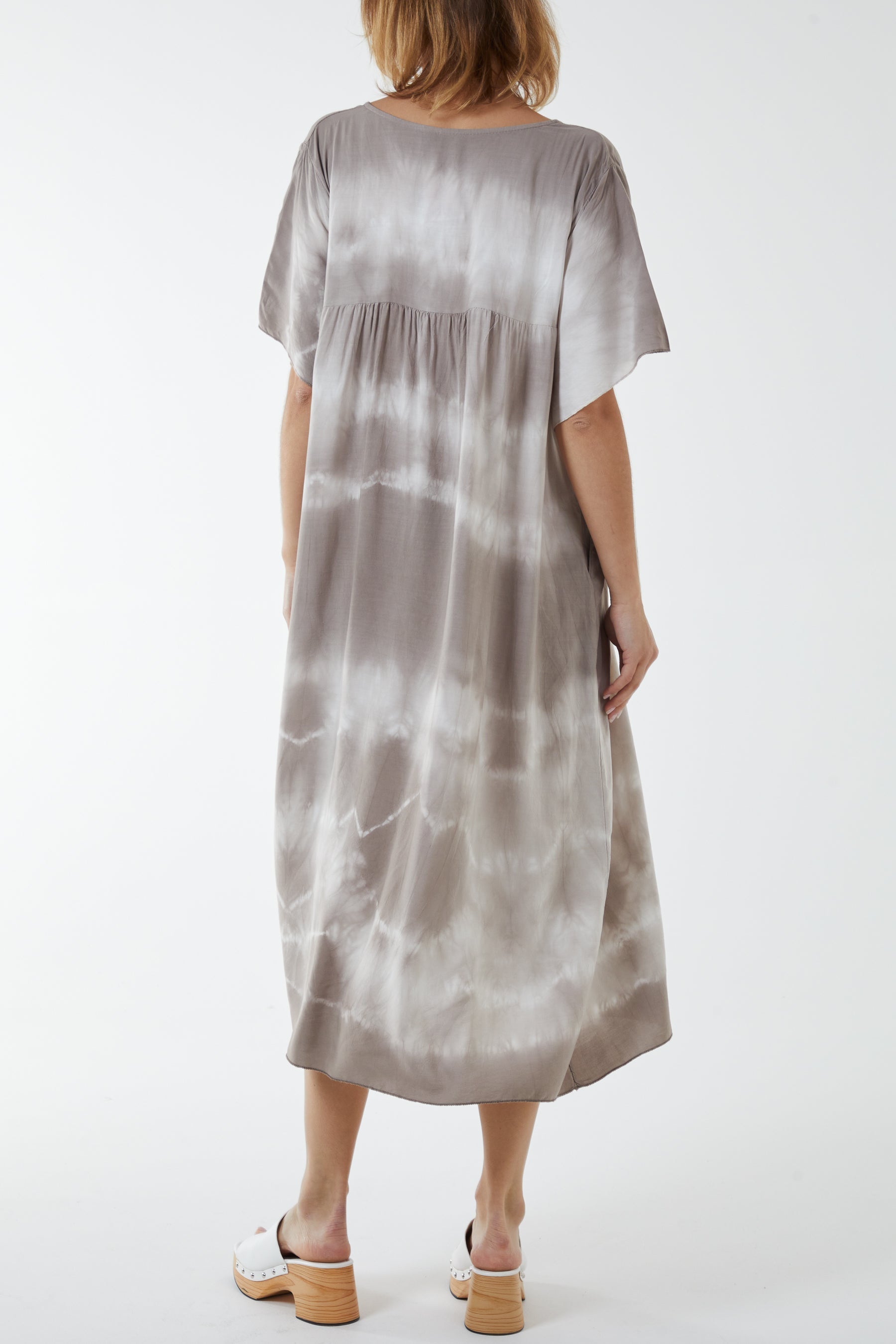 V-Neck Tie Dye Maxi Dress Dresses WearAll