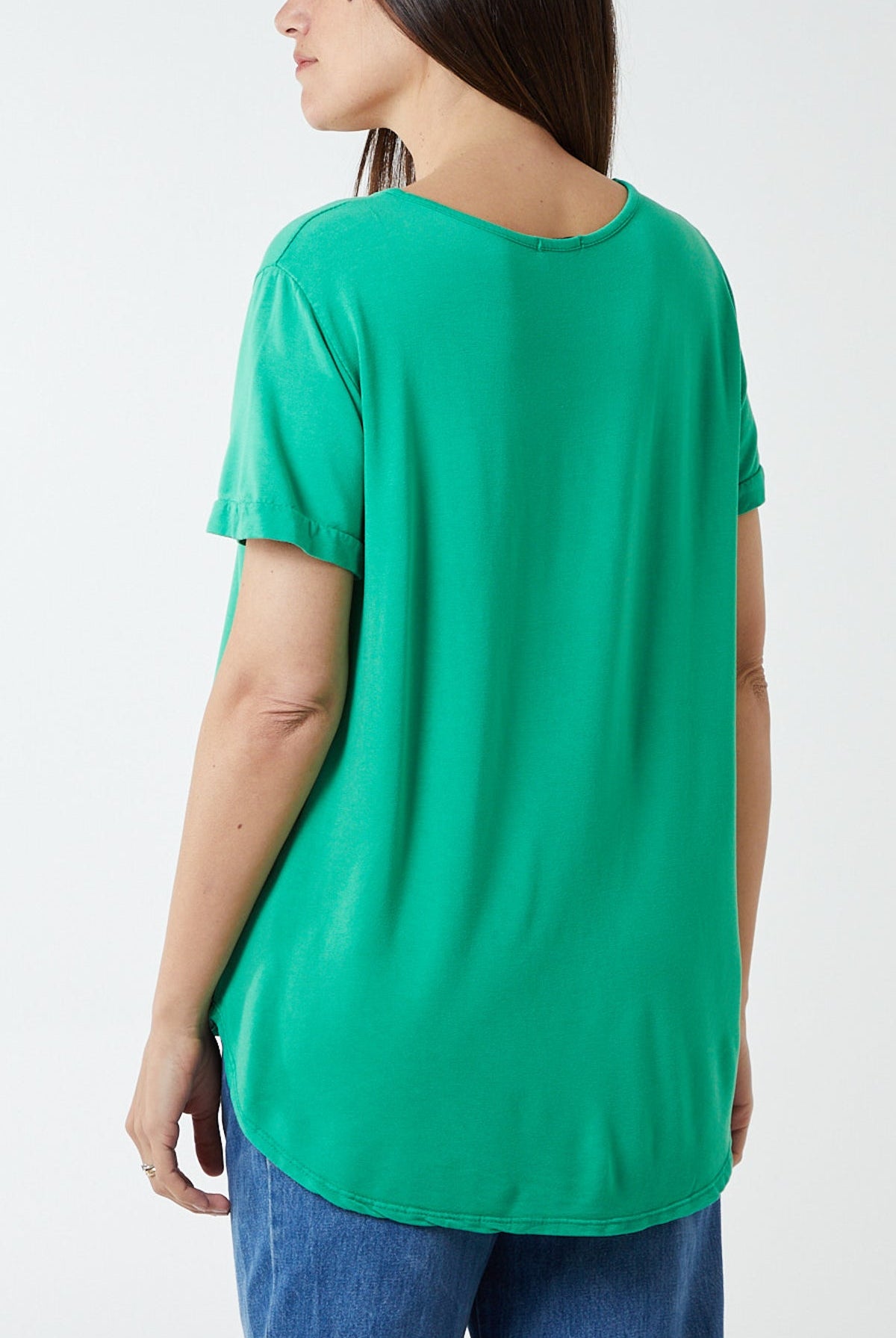 French Terry Super Soft Basic T-Shirt TOPMF2 WearAll