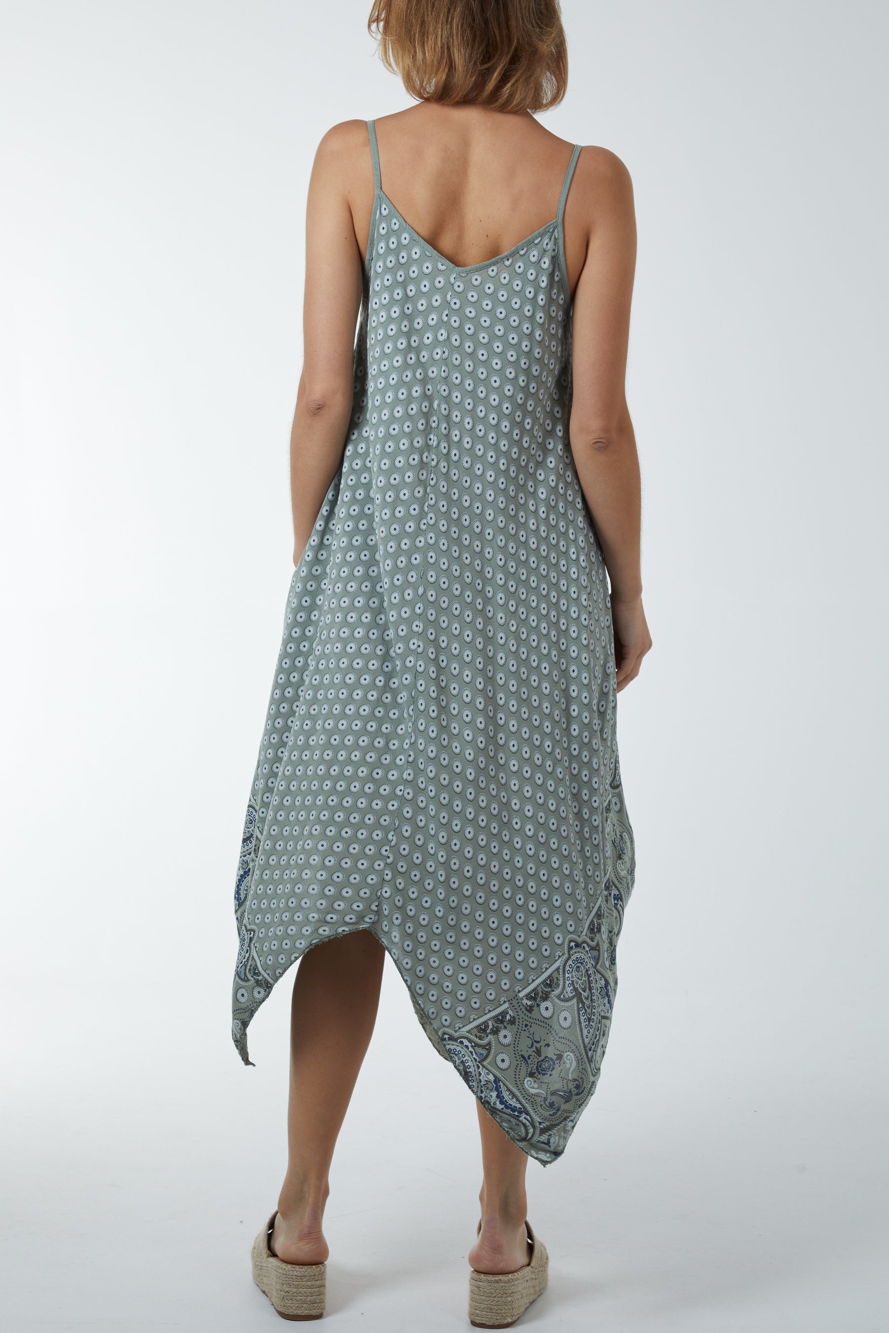 Cami Hanky Hem Midi Dress Dresses WearAll