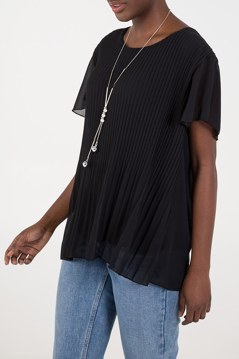 Necklace Pleated Top TOPMF2 WearAll